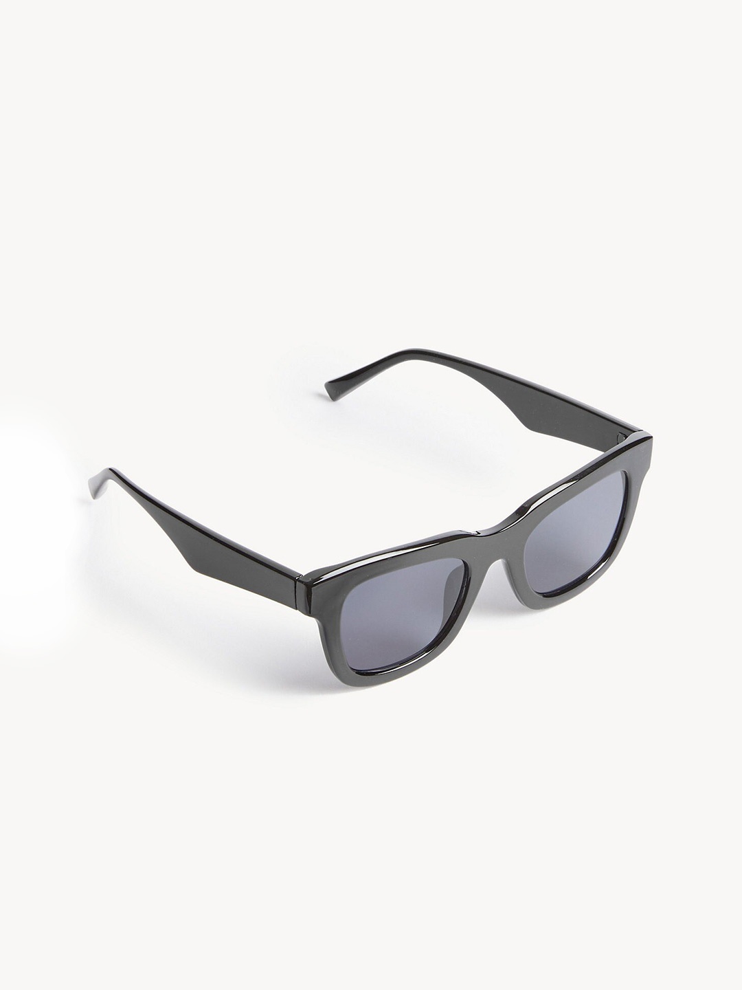 Marks & Spencer Women Clear Lens & Black Square Sunglasses with UV Protected Lens, Transparent
Marks & Spencer Women Clear Lens & Black Square Sunglasses with UV Protected Lens, Transparent