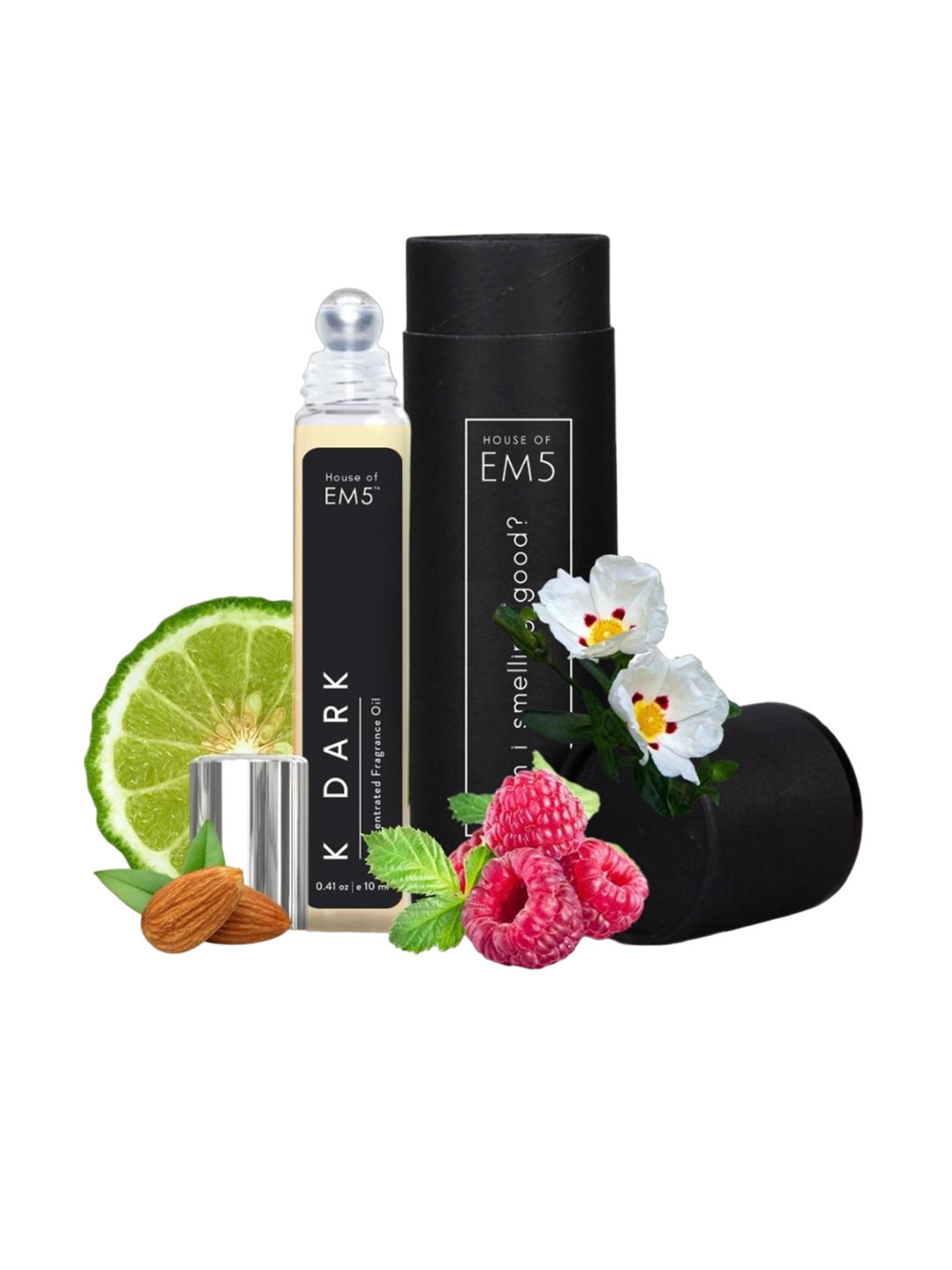EM5 Elixir Alcohol Free Perfume Roll On- Amber Fruity Warm Spicy - 10ML, Transparent
EM5 Elixir Alcohol Free Perfume Roll On- Amber Fruity Warm Spicy - 10ML, Transparent