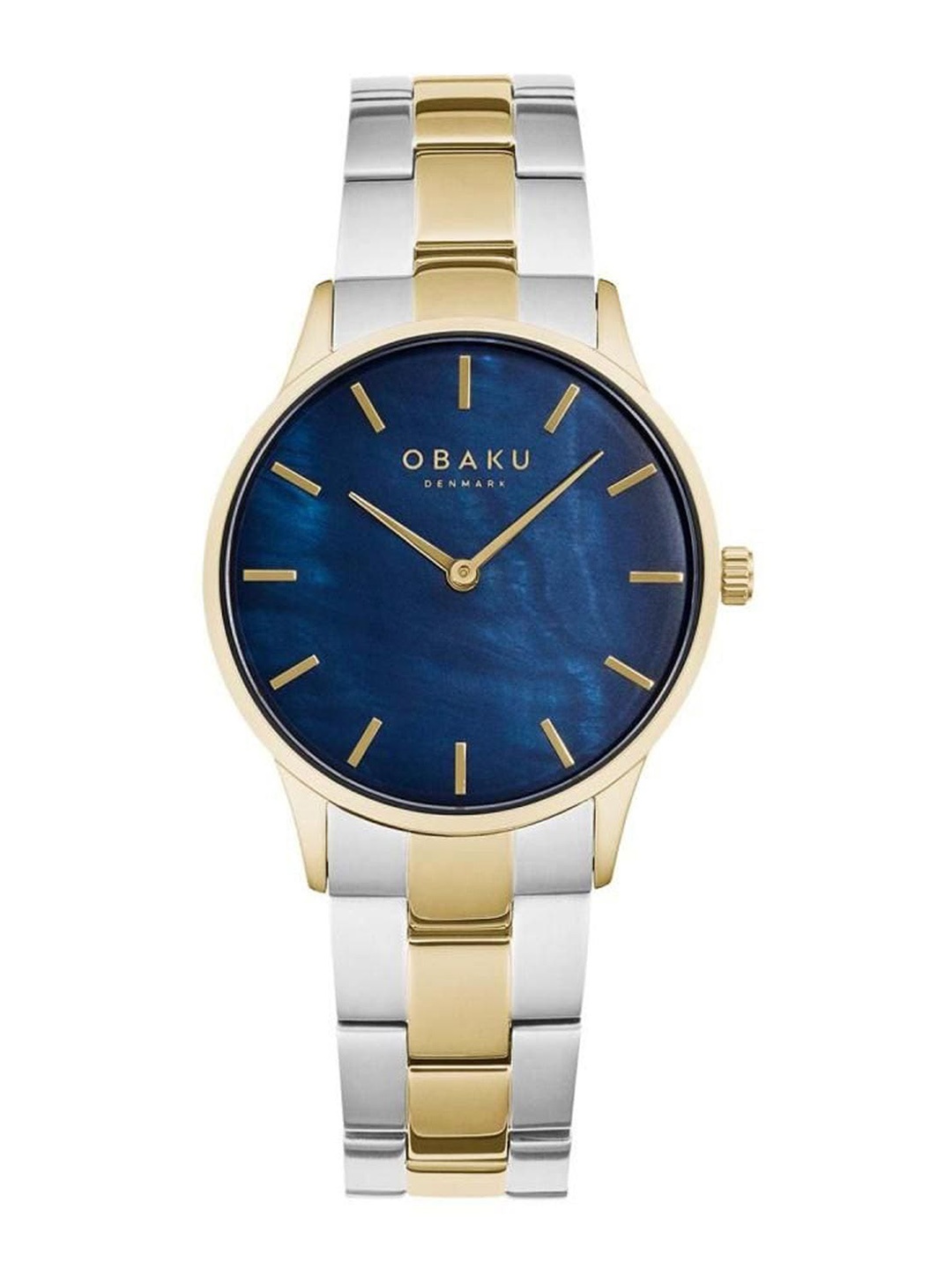 Obaku Men Printed Dial & Stainless Steel Bracelet Style Straps Analogue Watch V247LXGLSF, Multi
Obaku Men Printed Dial & Stainless Steel Bracelet Style Straps Analogue Watch V247LXGLSF, Multi