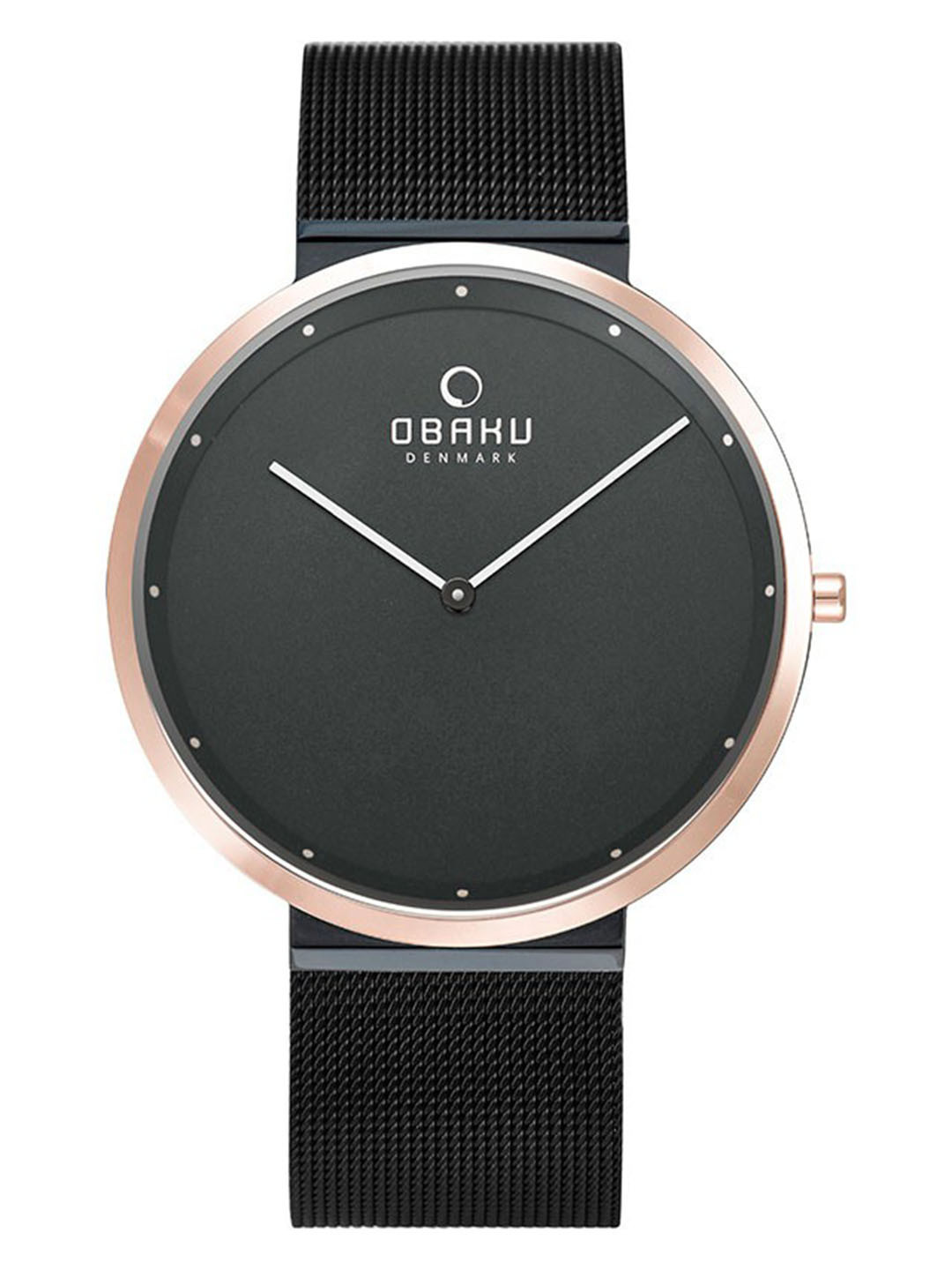 Obaku Men Stainless Steel Bracelet Style Straps Analogue Watch V230GXMBMB, Black
Obaku Men Stainless Steel Bracelet Style Straps Analogue Watch V230GXMBMB, Black