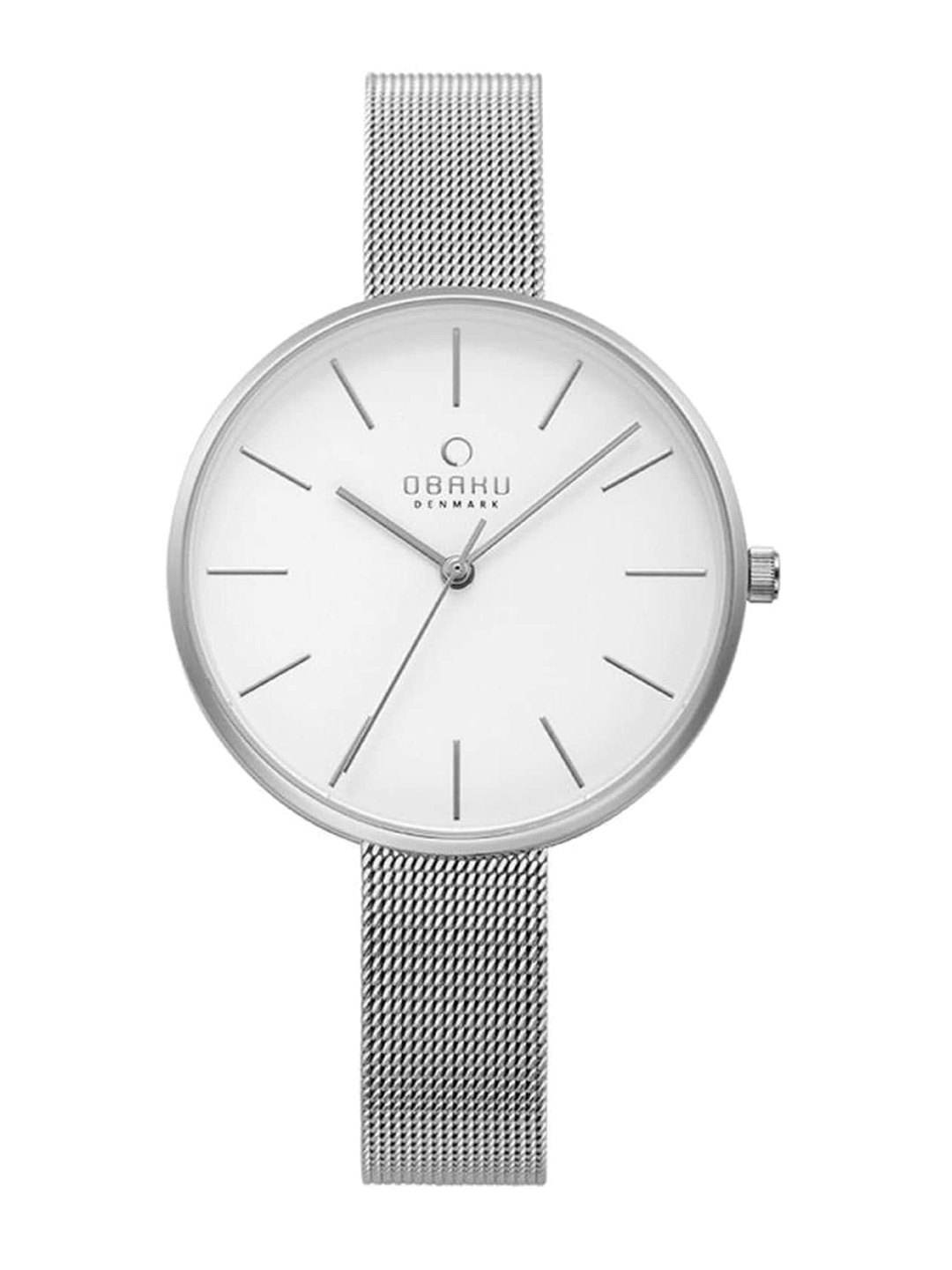 Obaku Women Dial & Stainless Steel Bracelet Style Straps Analogue Watch V211LXCIMC, Silver
Obaku Women Dial & Stainless Steel Bracelet Style Straps Analogue Watch V211LXCIMC, Silver
