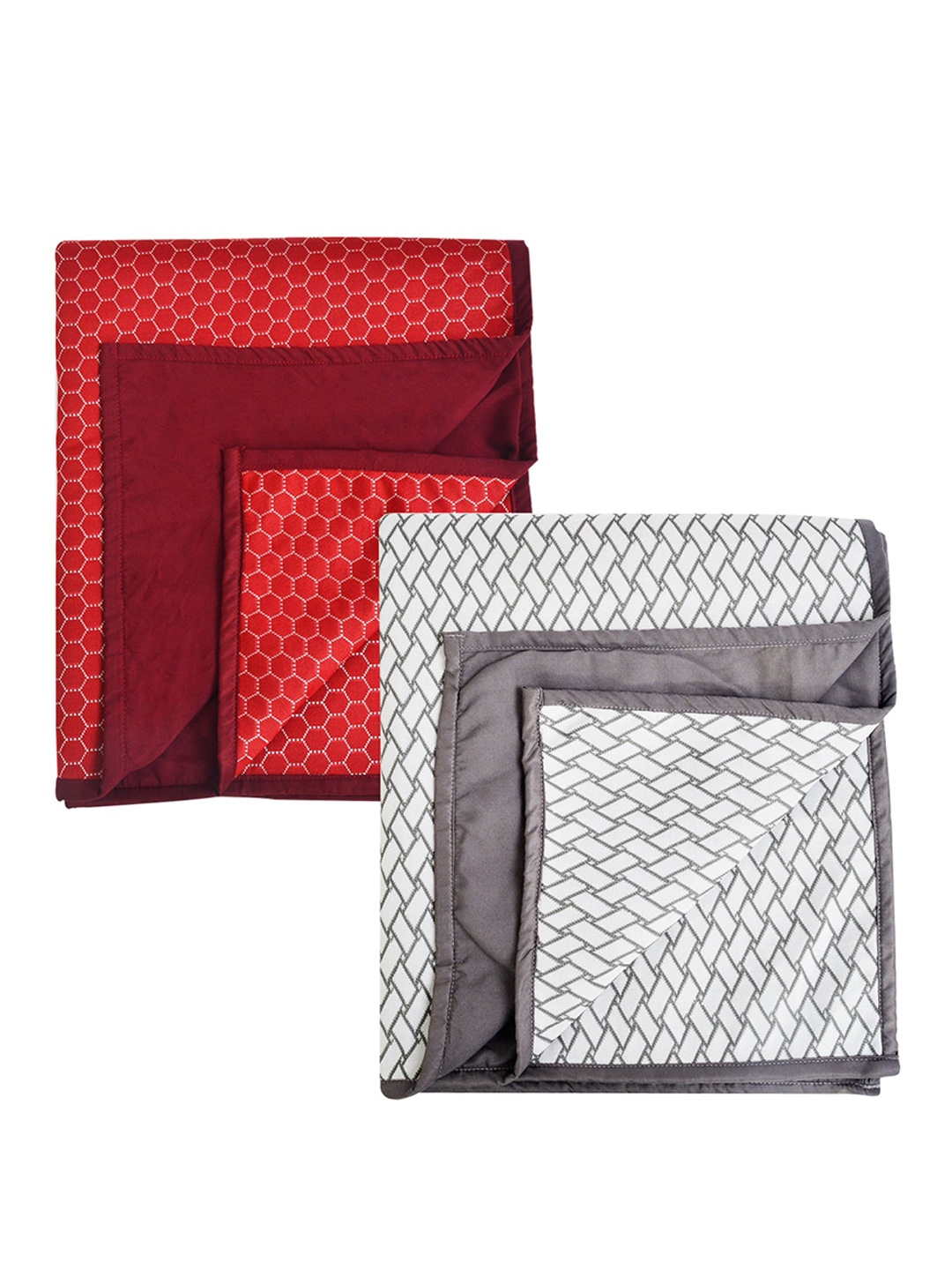 Adbeni Kids 2-Pcs Maroon & Grey Printed Waterproof Mattress Protectors
Adbeni Kids 2-Pcs Maroon & Grey Printed Waterproof Mattress Protectors