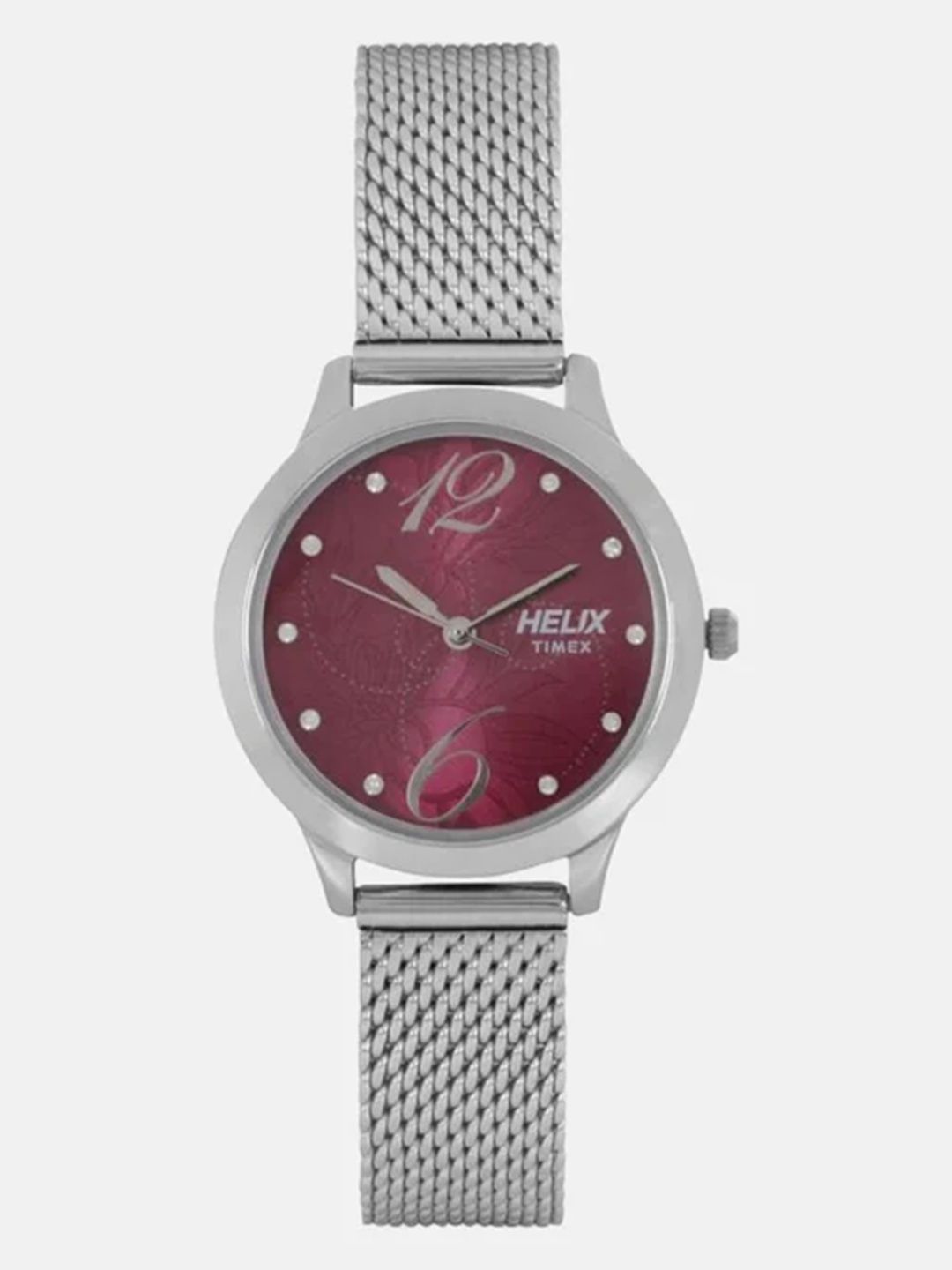 Helix Women Printed Dial Stainless Steel Bracelet Style Straps Analogue Watch TW022HL16, Pink
Helix Women Printed Dial Stainless Steel Bracelet Style Straps Analogue Watch TW022HL16, Pink