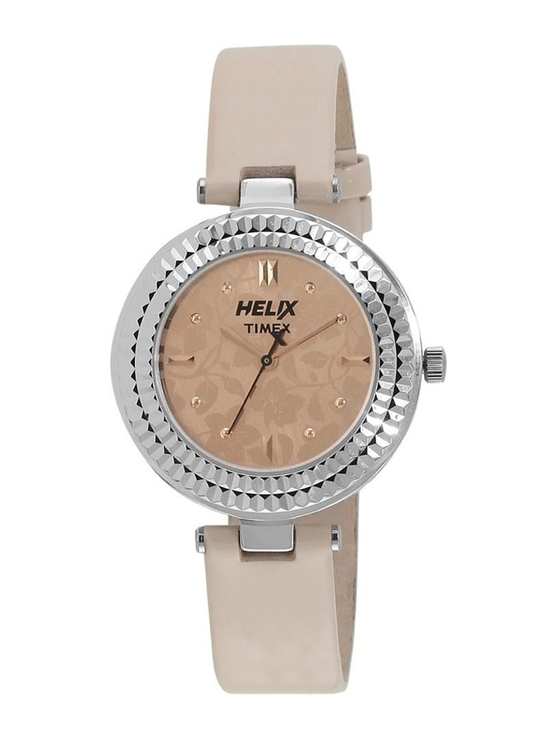 Helix Women Printed Dial & Leather Bracelet Style Straps Analogue Watch TW033HL00, Rose gold
Helix Women Printed Dial & Leather Bracelet Style Straps Analogue Watch TW033HL00, Rose gold