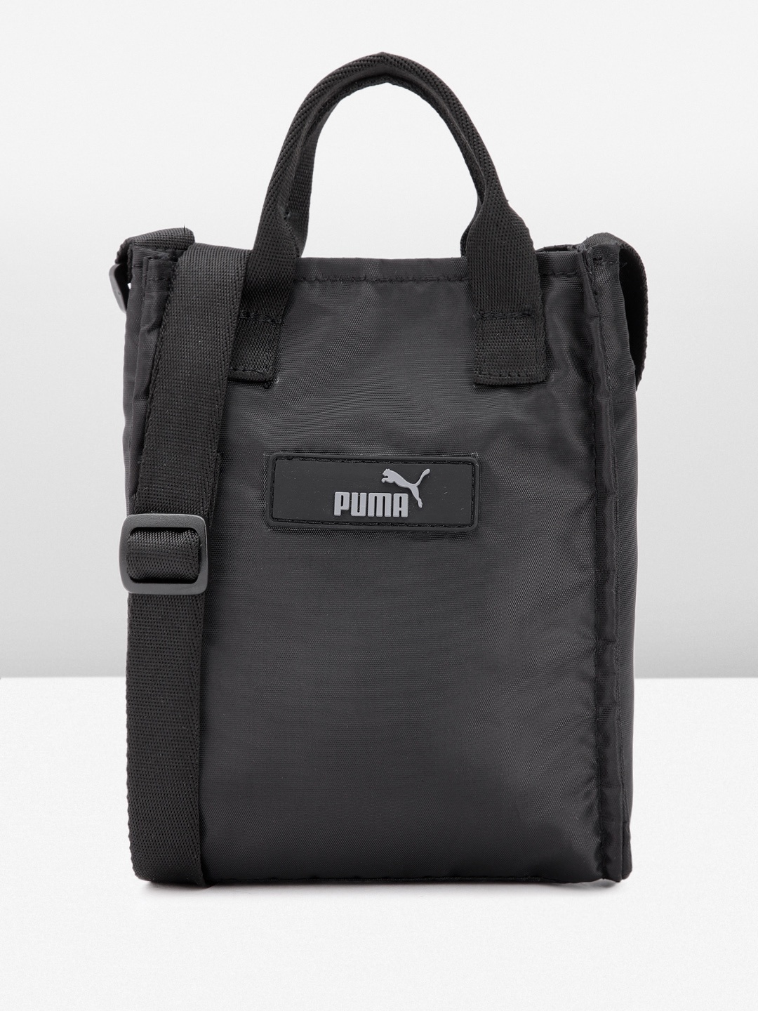 Puma Women Solid Sling Bag, Black