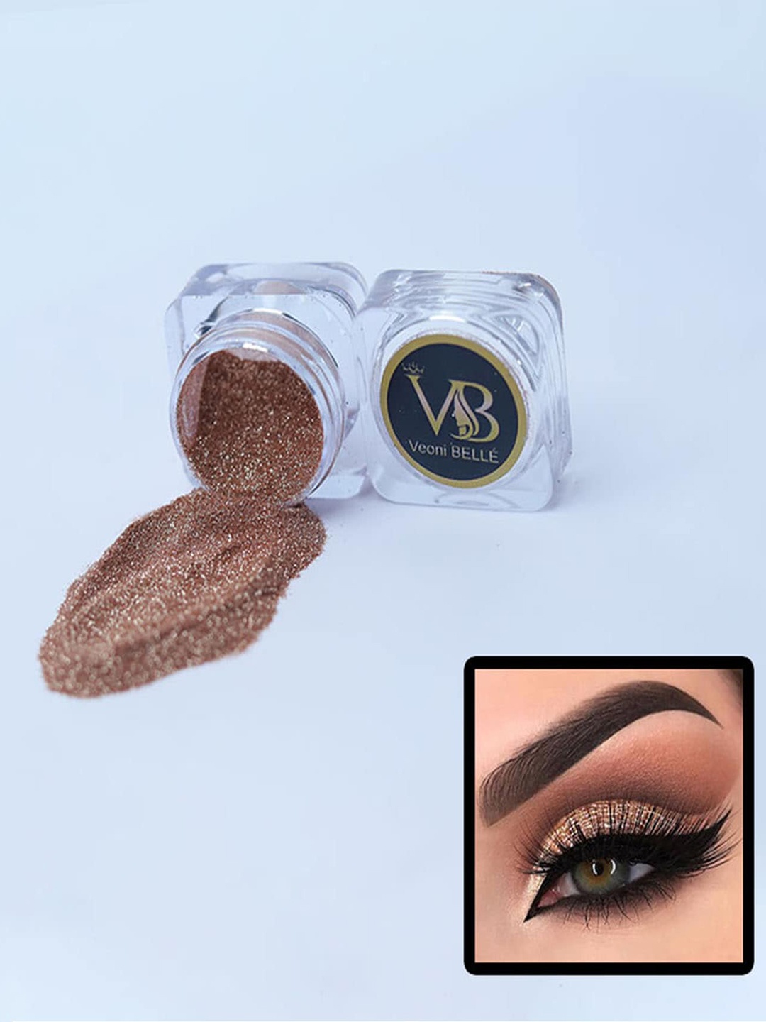 Veoni BELLE Holographic Ultra Fine Iridescent Laser Glitter Powder Eyeshadow 5g- Rose Gold
Veoni BELLE Holographic Ultra Fine Iridescent Laser Glitter Powder Eyeshadow 5g- Rose Gold