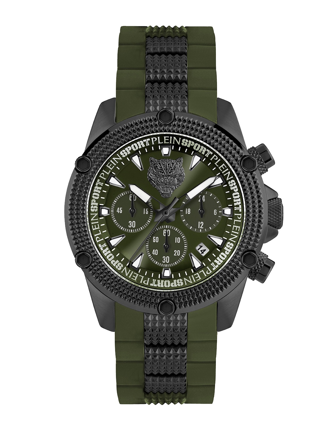 PLEIN SPORT Men Water Resistant Bracelet Style Straps Analogue Watch PSDBA0223, Green
PLEIN SPORT Men Water Resistant Bracelet Style Straps Analogue Watch PSDBA0223, Green