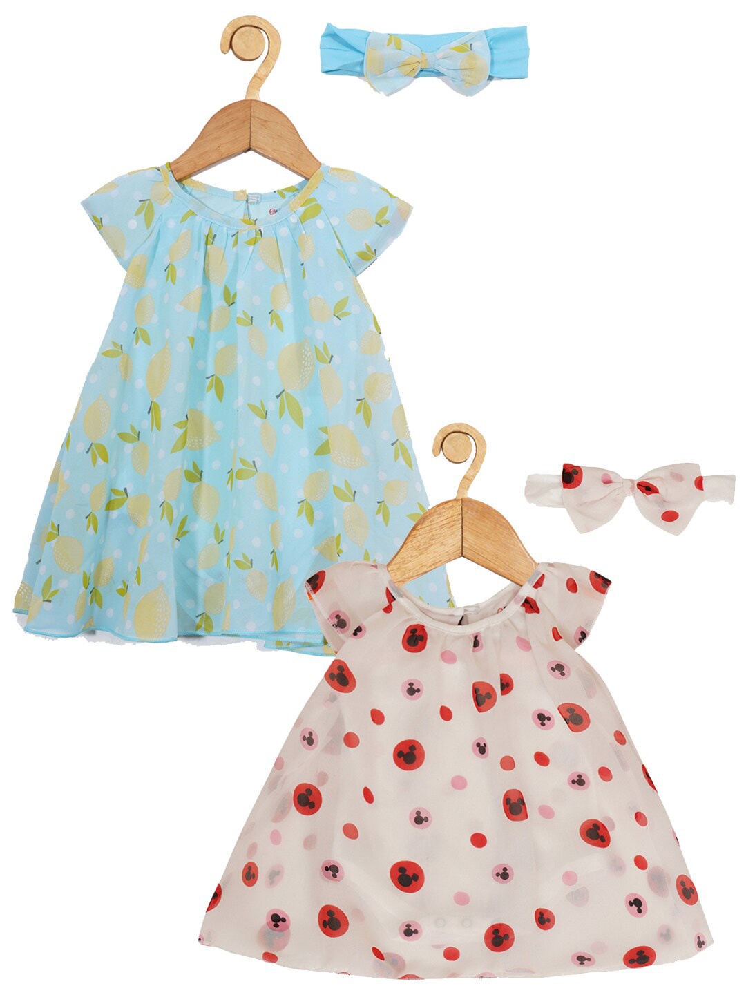 Creative Kids Girls Pack of 2 Printed Cap Sleeves A-Line Dresses With Hairband, Sea green
Creative Kids Girls Pack of 2 Printed Cap Sleeves A-Line Dresses With Hairband, Sea green