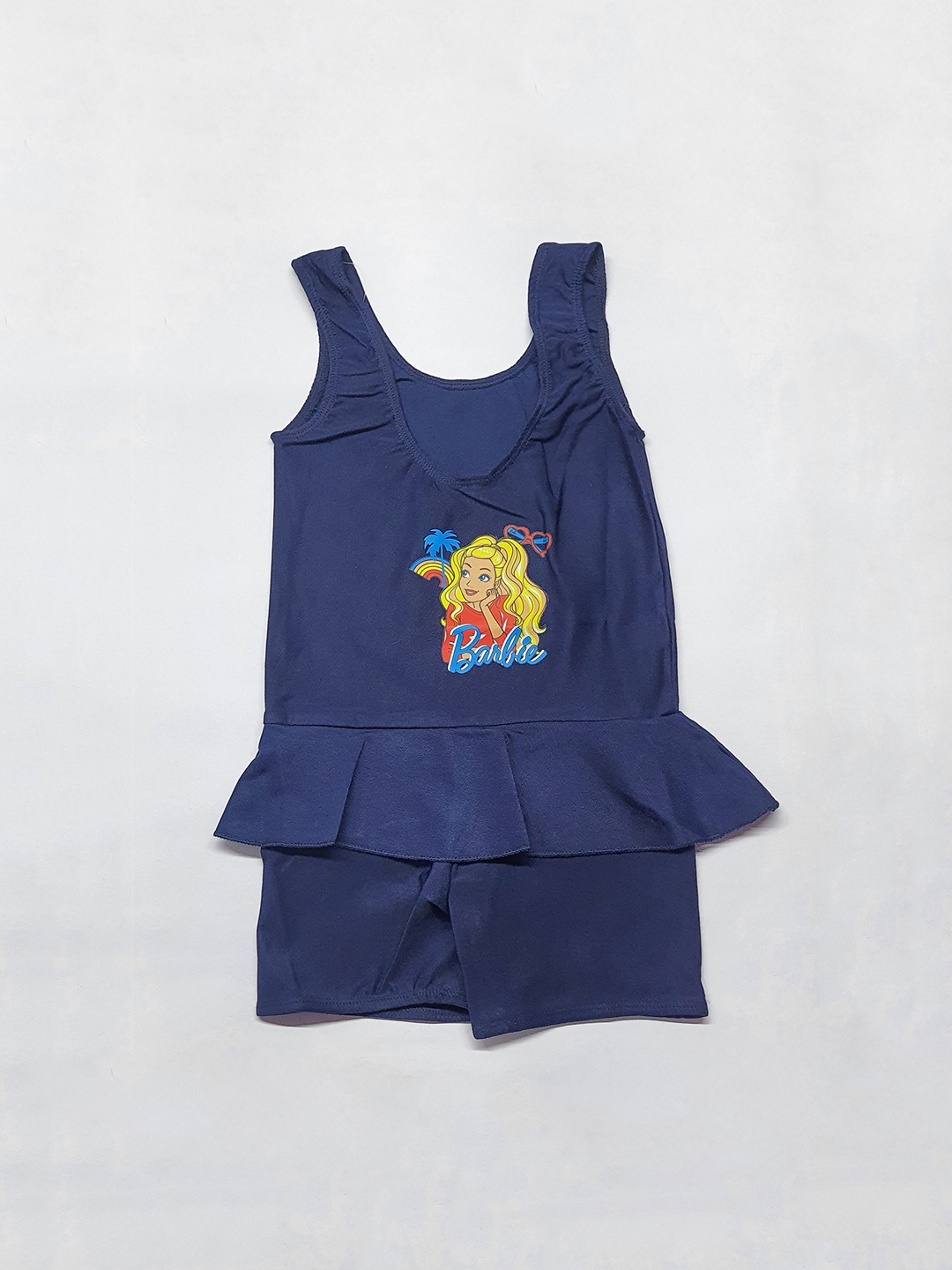 Apraa & Parma Girls Graphic Printed Swimming Dress With Attached Shorts, Navy blue
Apraa & Parma Girls Graphic Printed Swimming Dress With Attached Shorts, Navy blue