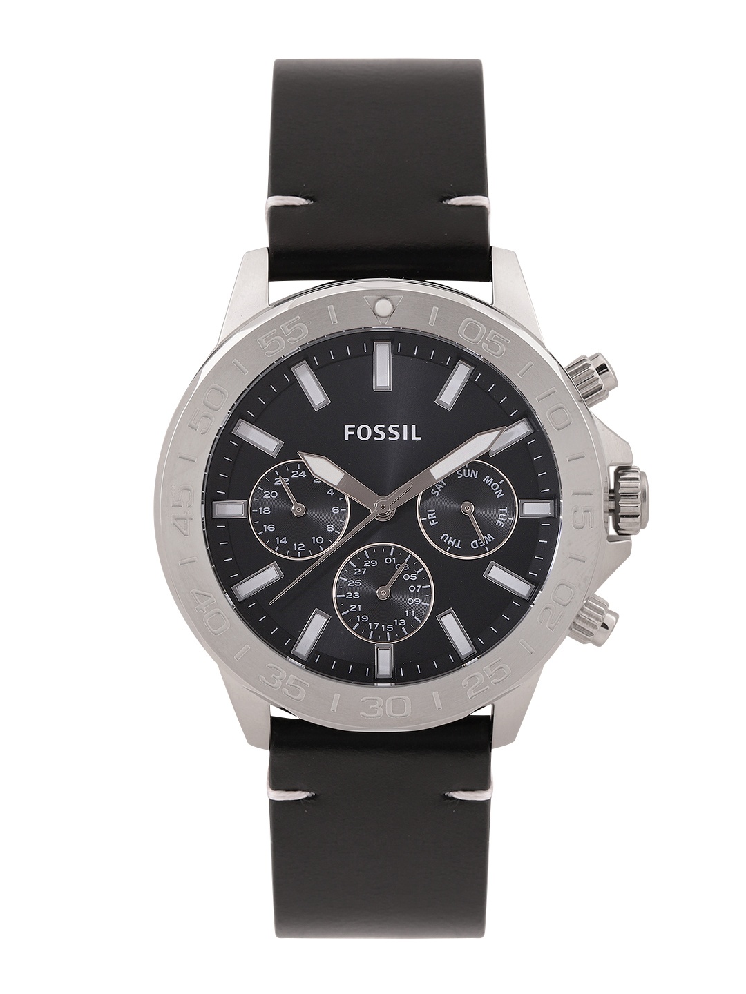 Fossil Men Black Bannon Analogue Watch BQ2708