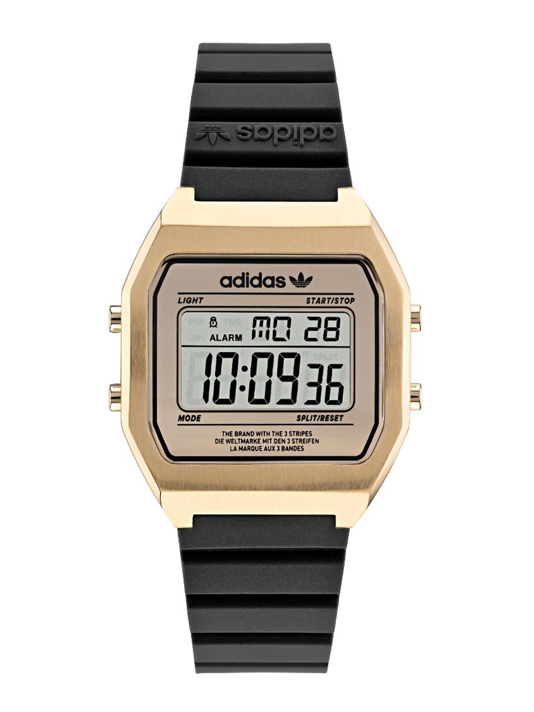 ADIDAS Originals Unisex Embellished Dial Around Straps Digital Automatic Watch AOST22075, Gold
ADIDAS Originals Unisex Embellished Dial Around Straps Digital Automatic Watch AOST22075, Gold