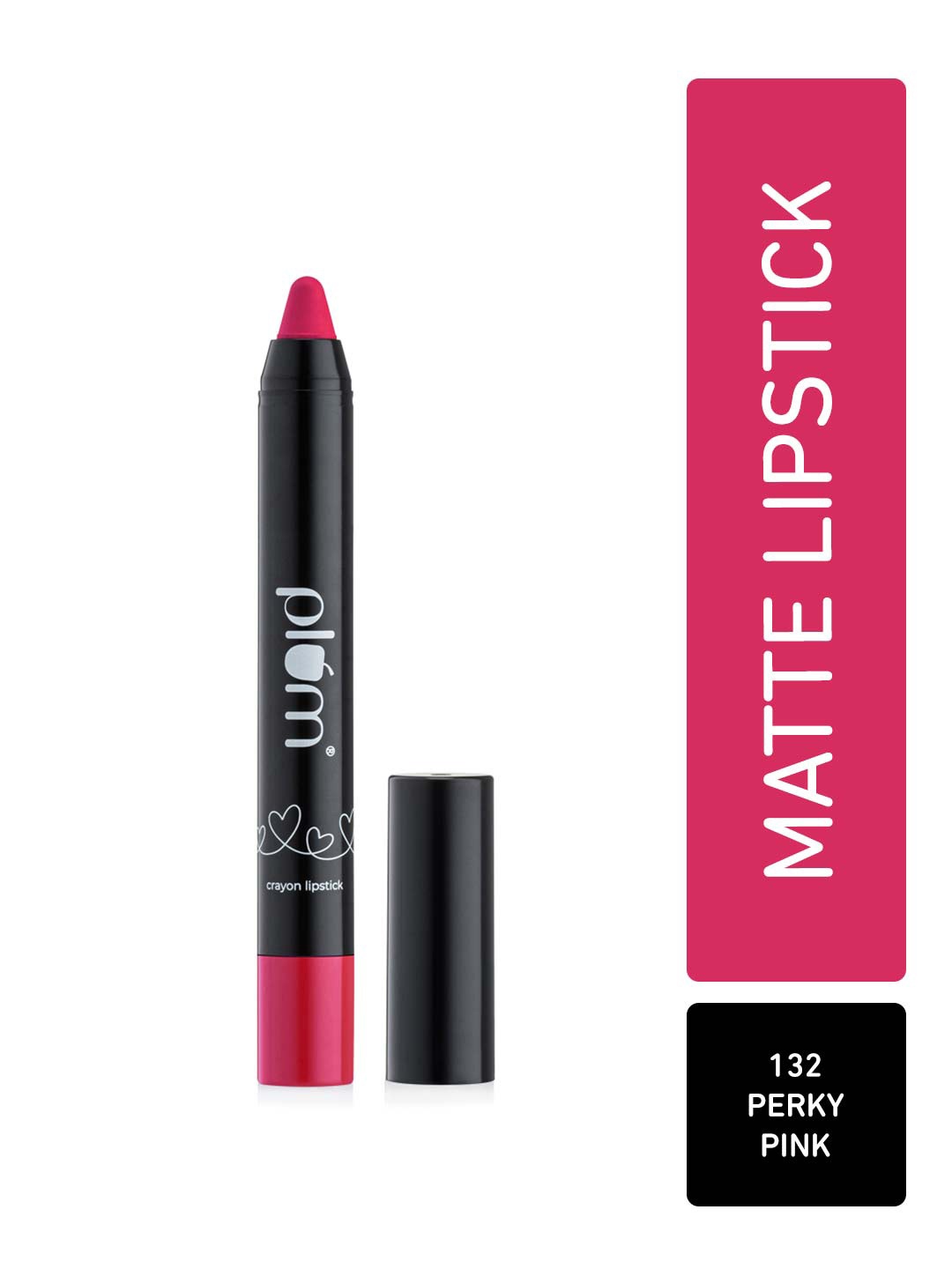 Plum Twist & Go Airbrushed Finish Matte Crayon Lipstick - 1.8g - Perky Pink 132
Plum Twist & Go Airbrushed Finish Matte Crayon Lipstick - 1.8g - Perky Pink 132