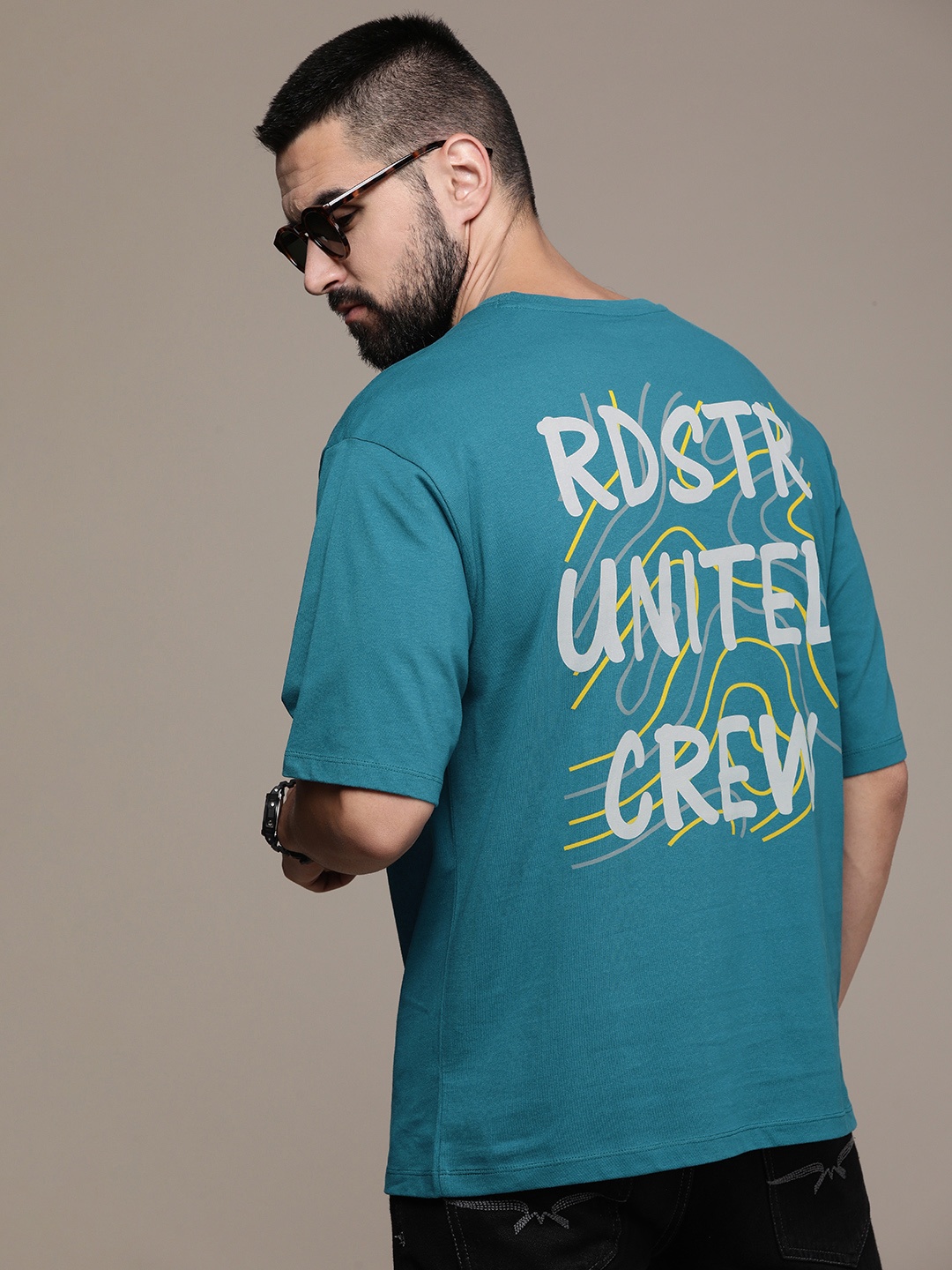 The Roadster Life Co. Pure Cotton Typography Printed Drop-Shoulder Sleeves Casual T-shirt, Blue
The Roadster Life Co. Pure Cotton Typography Printed Drop-Shoulder Sleeves Casual T-shirt, Blue