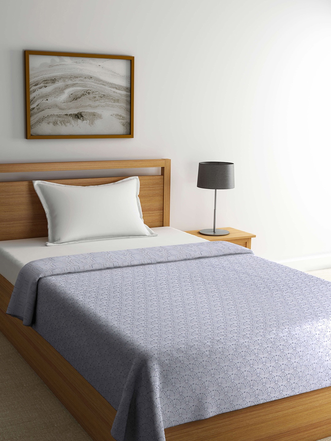 FABINALIV Blue Geometric Print Reversible AC Room 300 GSM Pure Cotton Single Bed Dohar
FABINALIV Blue Geometric Print Reversible AC Room 300 GSM Pure Cotton Single Bed Dohar