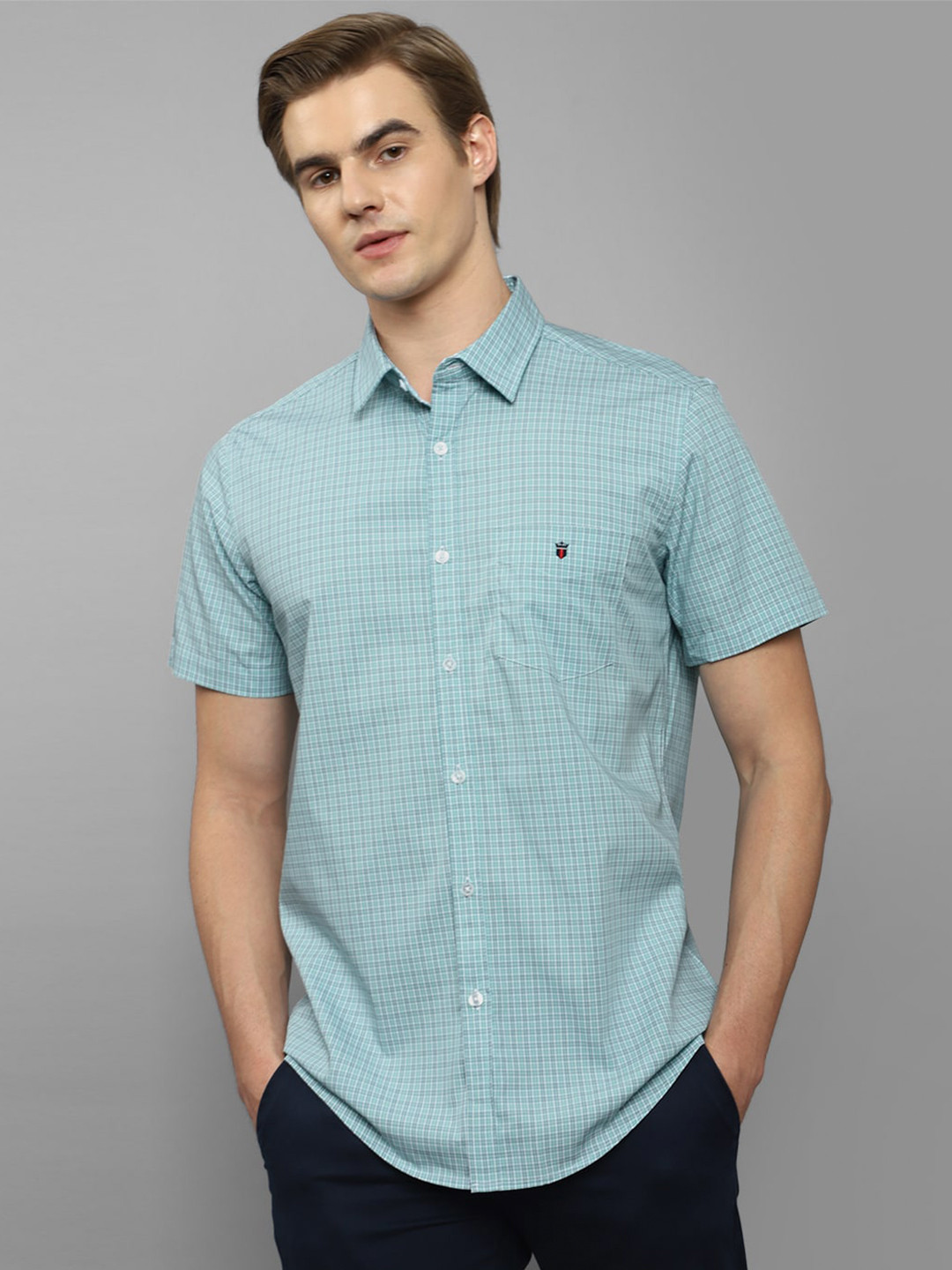 Louis Philippe Sport Slim Fit Grid Tattersall Checked Pure Cotton Casual Shirt, Blue
Louis Philippe Sport Slim Fit Grid Tattersall Checked Pure Cotton Casual Shirt, Blue