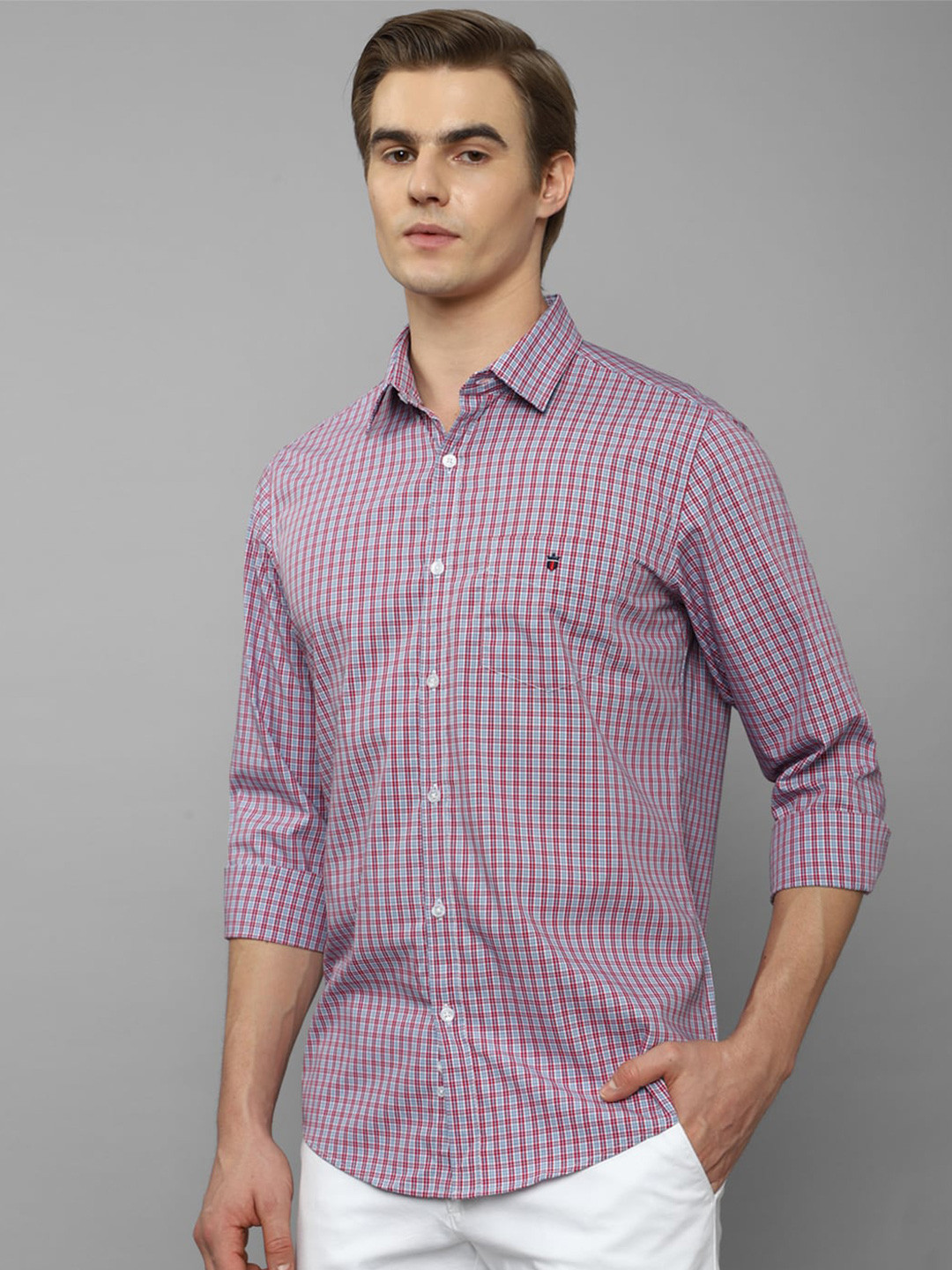 Louis Philippe Sport Slim Fit Tartan Checked Spread Collar Pure Cotton Casual Shirt, Grey
Louis Philippe Sport Slim Fit Tartan Checked Spread Collar Pure Cotton Casual Shirt, Grey