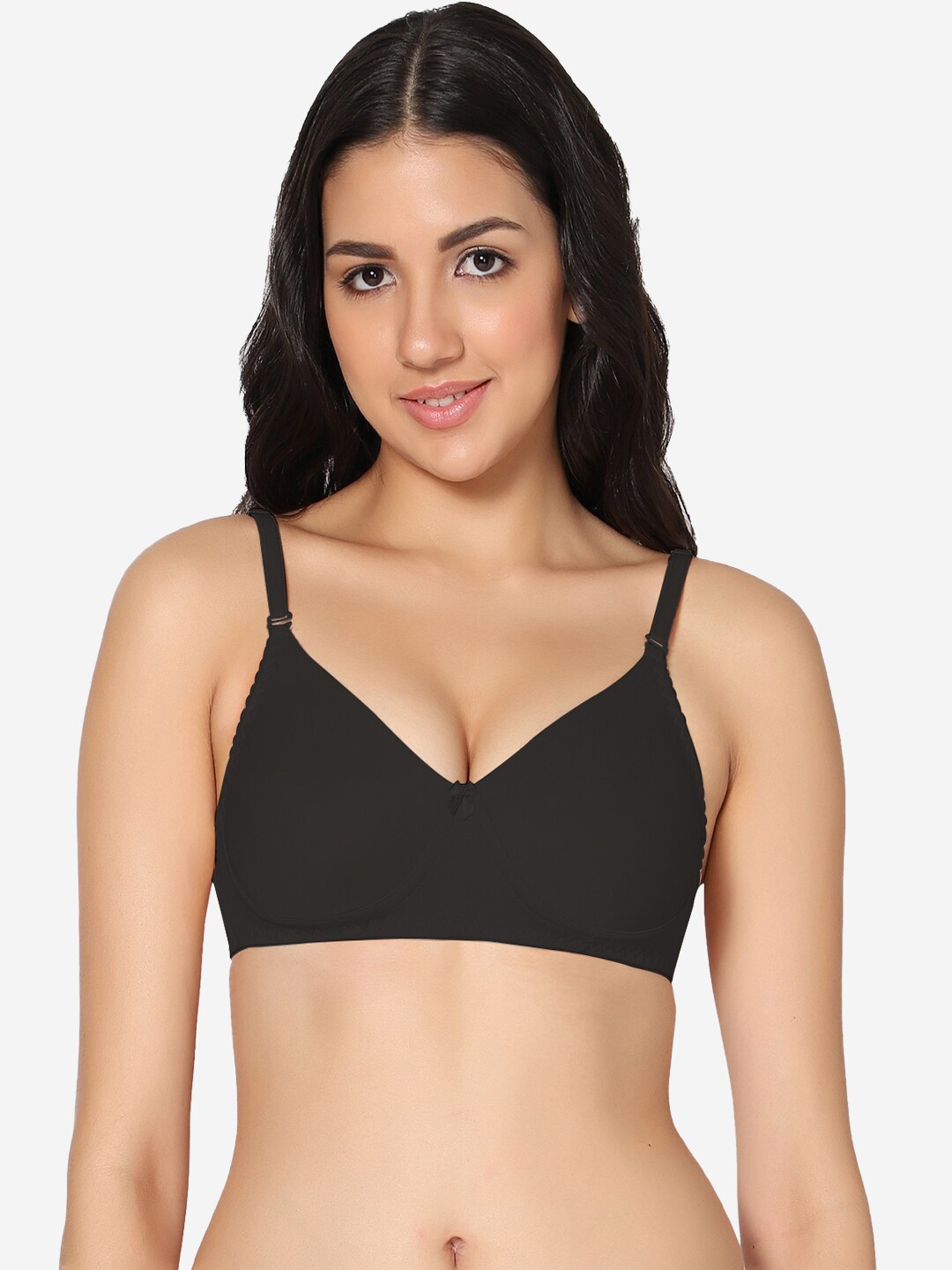 In Care Full Coverage Non Padded Non-Wired Pure Cotton T-shirt Bra With All Day Comfort, Black
In Care Full Coverage Non Padded Non-Wired Pure Cotton T-shirt Bra With All Day Comfort, Black