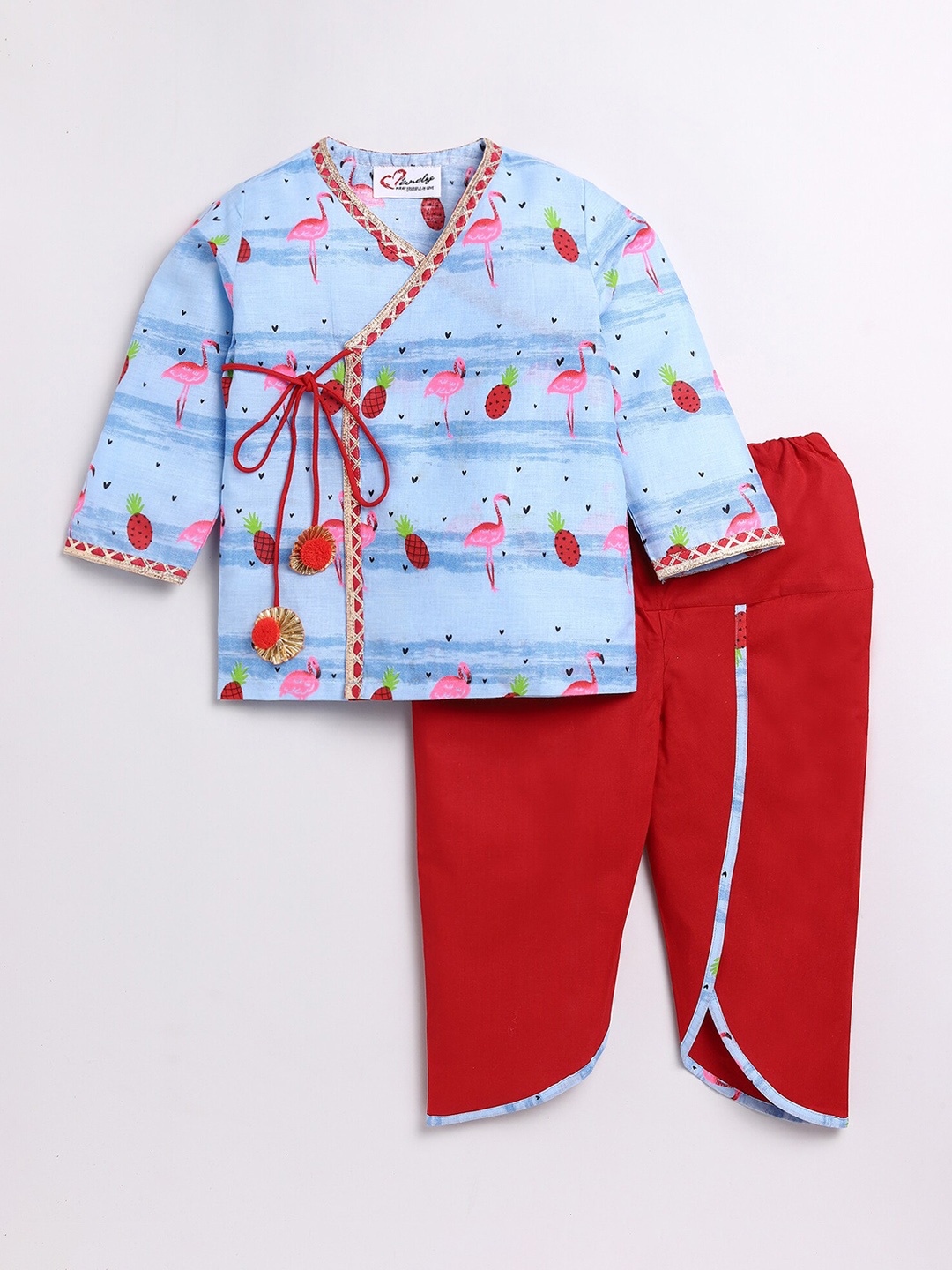 BAESD Boys Abstract Printed Regular Pure Cotton Straight Kurta with Dhoti Pants, Blue
BAESD Boys Abstract Printed Regular Pure Cotton Straight Kurta with Dhoti Pants, Blue
