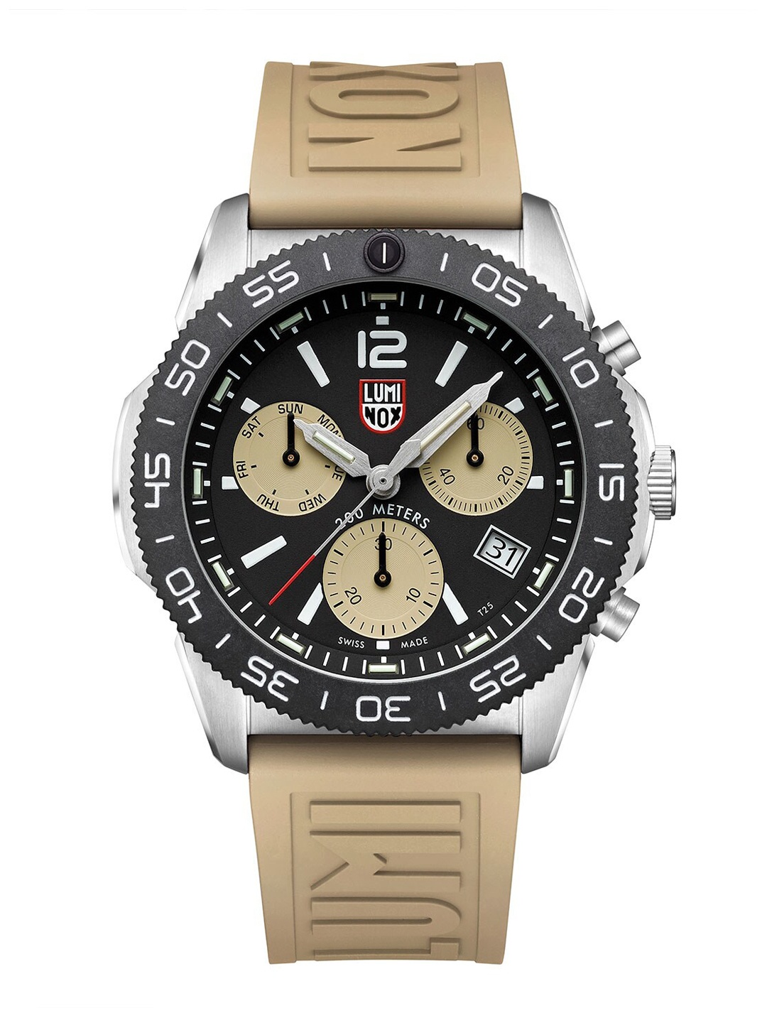 Luminox Men Water Resistant Bracelet Style Straps Analogue Watch XS.3150, Black
Luminox Men Water Resistant Bracelet Style Straps Analogue Watch XS.3150, Black