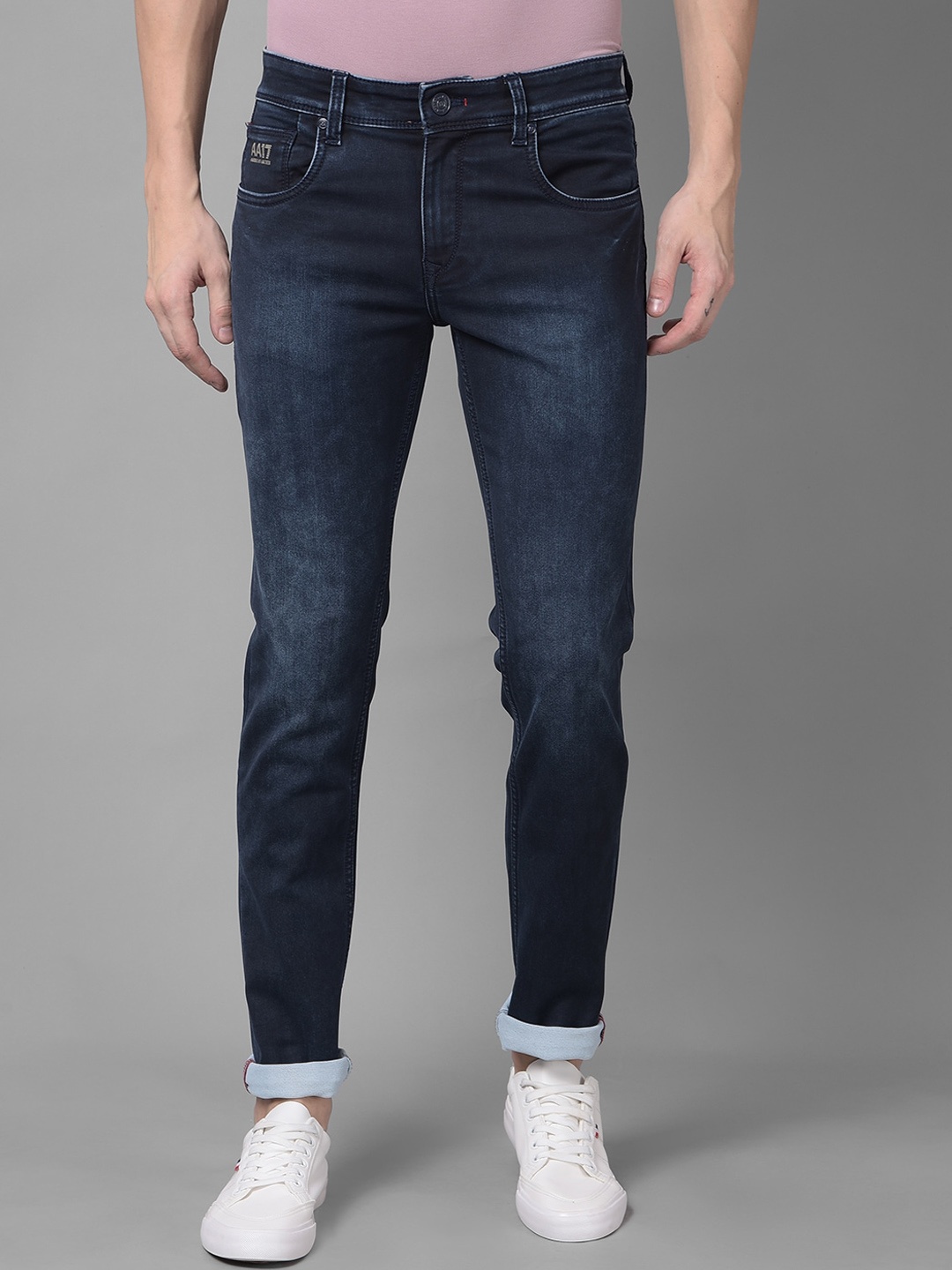 American Archer Men Smart Skinny Clean Look Fit Low-Rise Light Fade Stretchable Jeans, Blue
American Archer Men Smart Skinny Clean Look Fit Low-Rise Light Fade Stretchable Jeans, Blue
