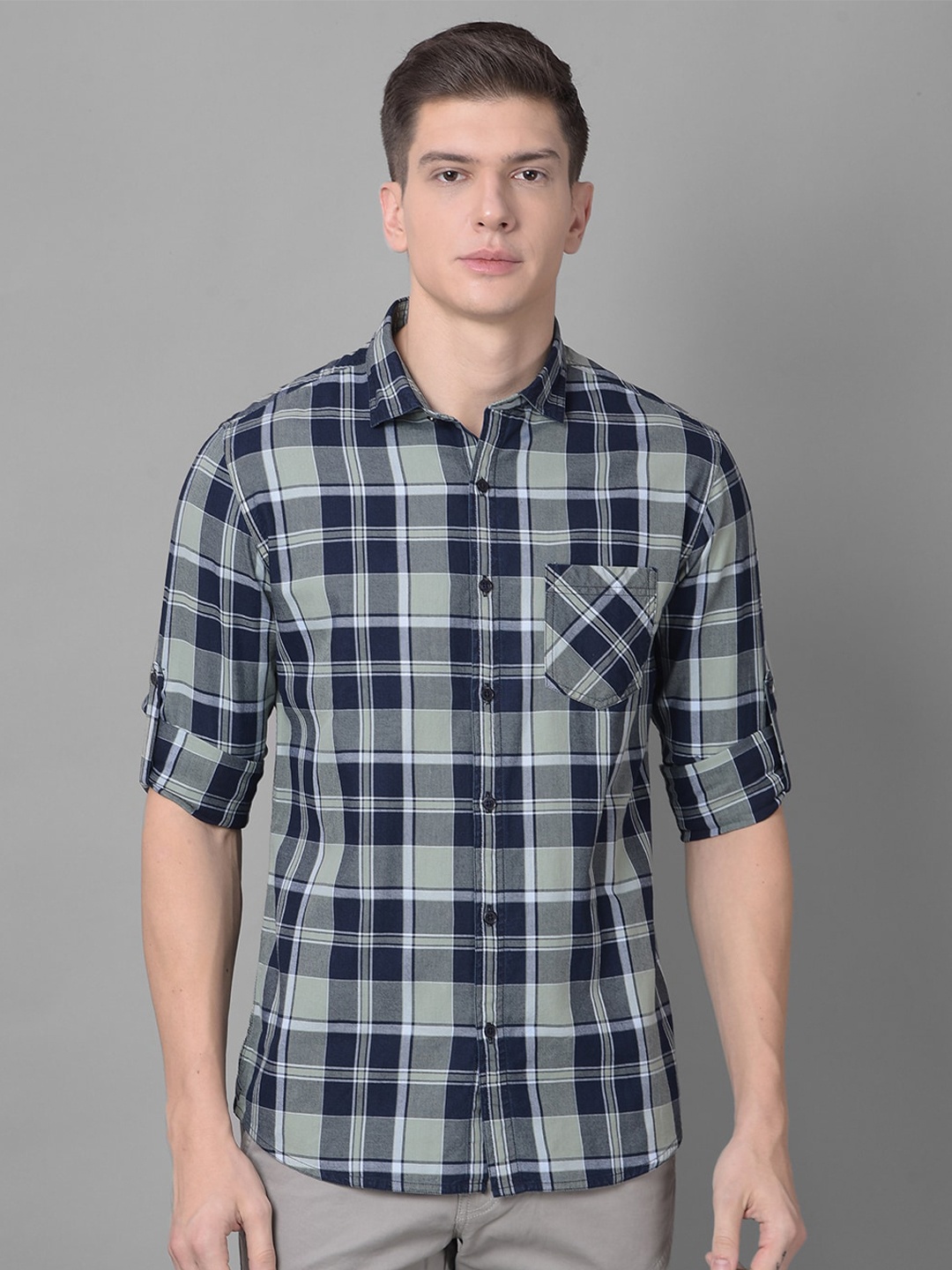 Canary London Smart Slim Fit Tartan Checked Printed Roll-Up Sleeves Casual Shirt, Green
Canary London Smart Slim Fit Tartan Checked Printed Roll-Up Sleeves Casual Shirt, Green