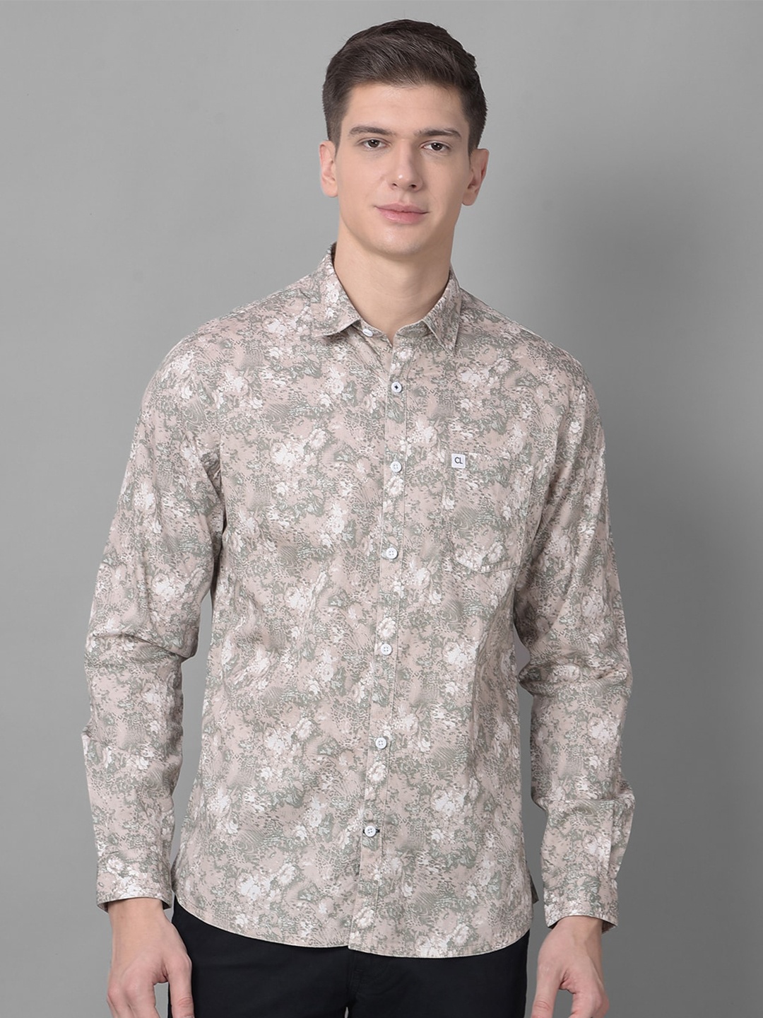 Canary London Smart Slim Fit Floral Printed Spread Collar Long Sleeve Cotton Casual Shirt, Peach
Canary London Smart Slim Fit Floral Printed Spread Collar Long Sleeve Cotton Casual Shirt, Peach