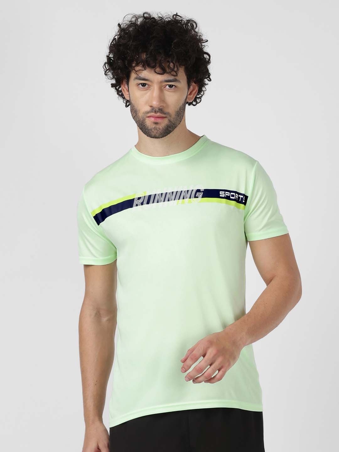 UrbanMark Typography Printed Quick Dry Soft Fitness & Pilates Regular Fit T-shirt, Green
UrbanMark Typography Printed Quick Dry Soft Fitness & Pilates Regular Fit T-shirt, Green