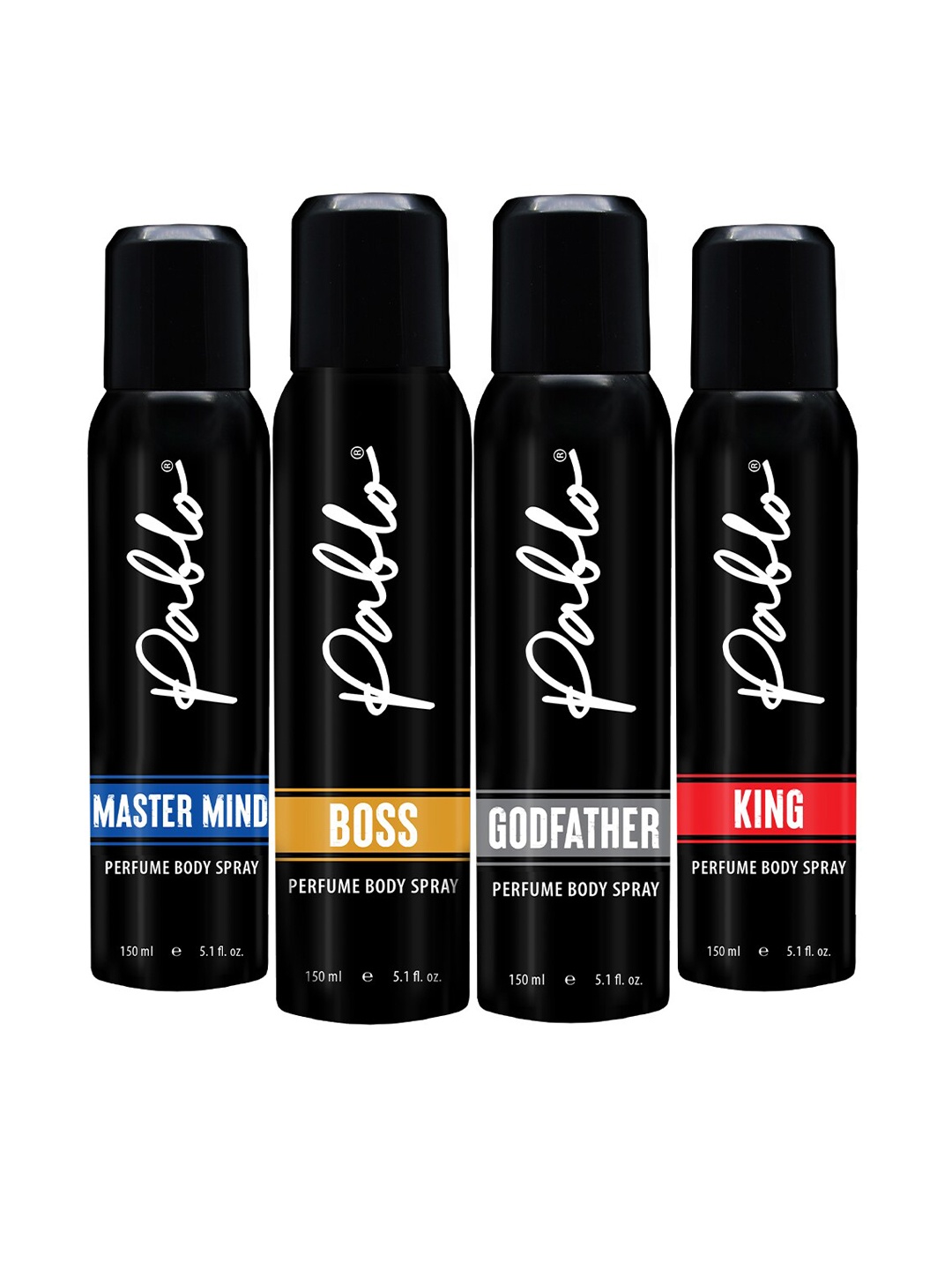 PABLO SetOf4 Boss-God Father-Master Mind-King Perfume Deodorant Body Spray-150ml & 98gEach, Brown
PABLO SetOf4 Boss-God Father-Master Mind-King Perfume Deodorant Body Spray-150ml & 98gEach, Brown