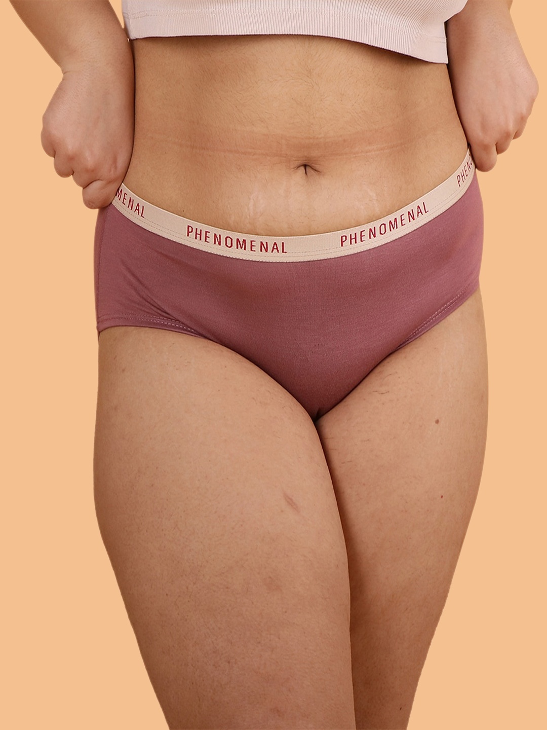 CARMESI Mid-Rise Phenomenal Light & Sweat Absorbent Hipster Briefs PPLB1299CARM101, Mauve
CARMESI Mid-Rise Phenomenal Light & Sweat Absorbent Hipster Briefs PPLB1299CARM101, Mauve