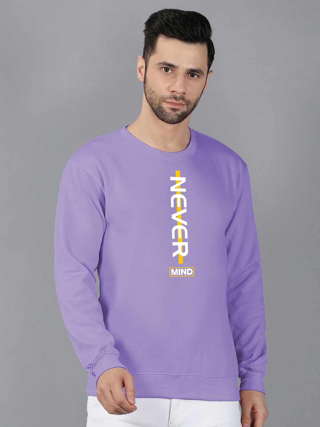 Fashion And Youth Typography Printed Round Neck Long Sleeve Pullover Fleece Sweatshirt, Lavender
Fashion And Youth Typography Printed Round Neck Long Sleeve Pullover Fleece Sweatshirt, Lavender