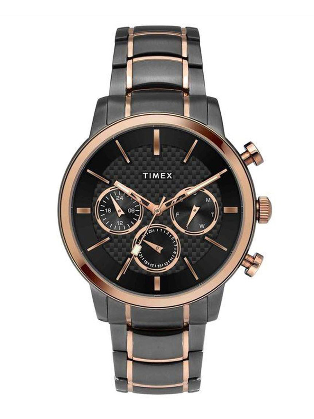 Timex Men Dial & Stainless Steel Bracelet Style Straps Analogue Watch TWEG20201, Black
Timex Men Dial & Stainless Steel Bracelet Style Straps Analogue Watch TWEG20201, Black