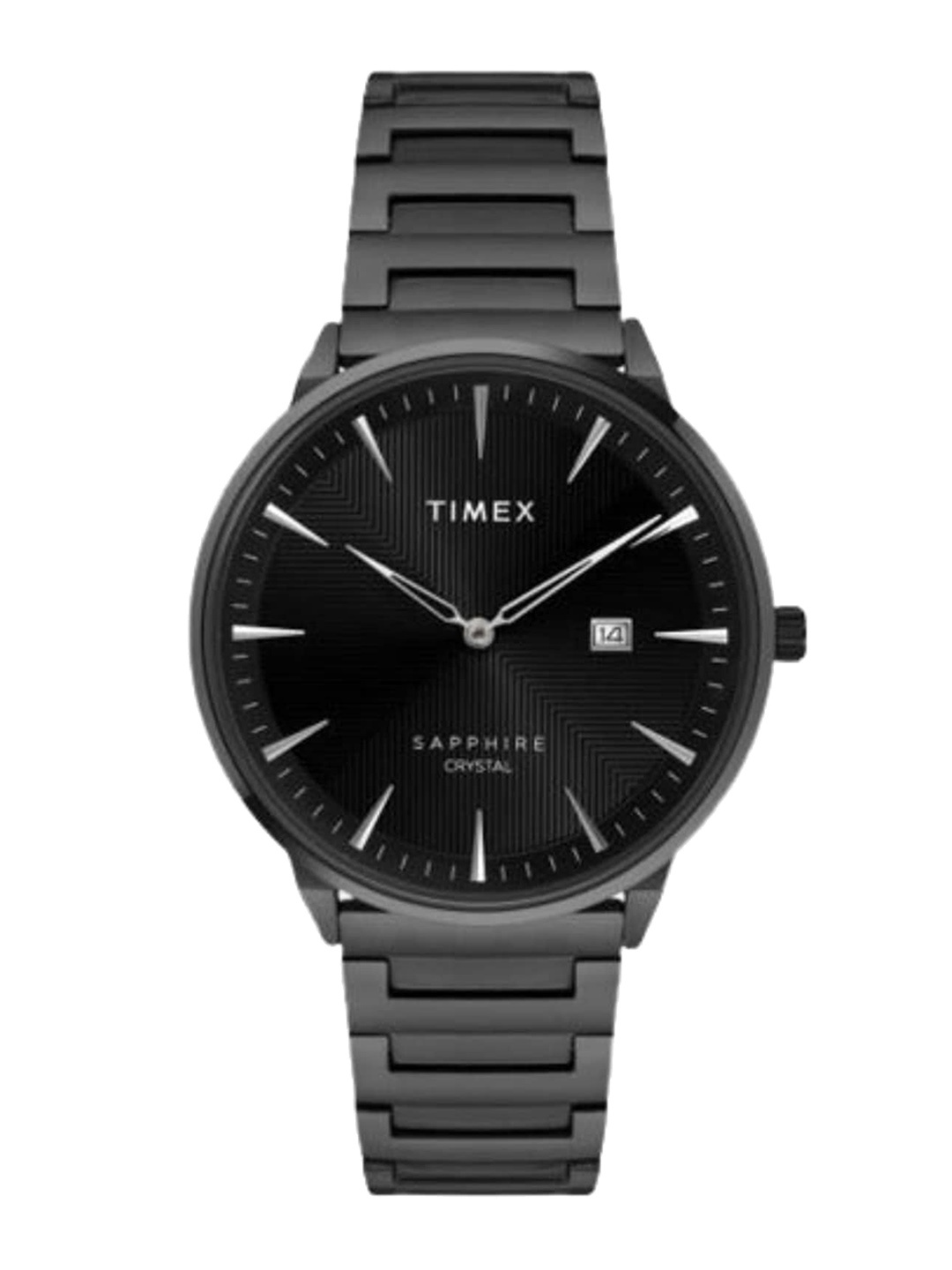 Timex Men Dial & Stainless Steel Bracelet Style Straps Analogue Watch TWEG21906, Black
Timex Men Dial & Stainless Steel Bracelet Style Straps Analogue Watch TWEG21906, Black