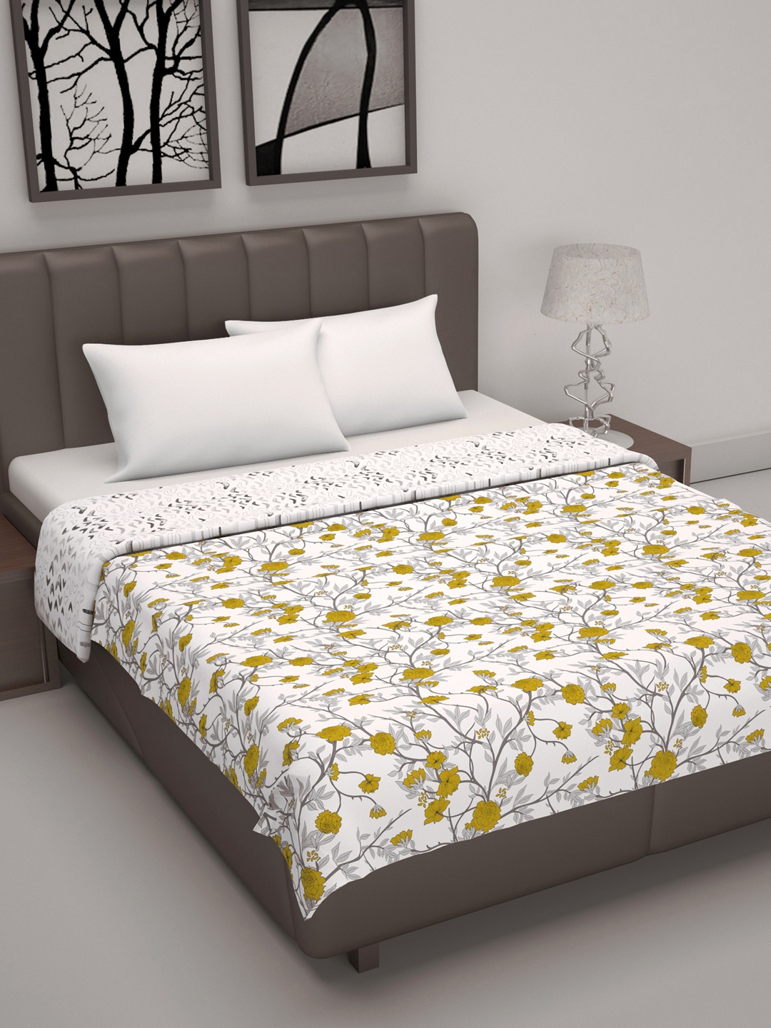 Divine Casa Cambric Yellow & White Floral Pure Cotton AC Room 120 GSM Double Bed Dohar
Divine Casa Cambric Yellow & White Floral Pure Cotton AC Room 120 GSM Double Bed Dohar