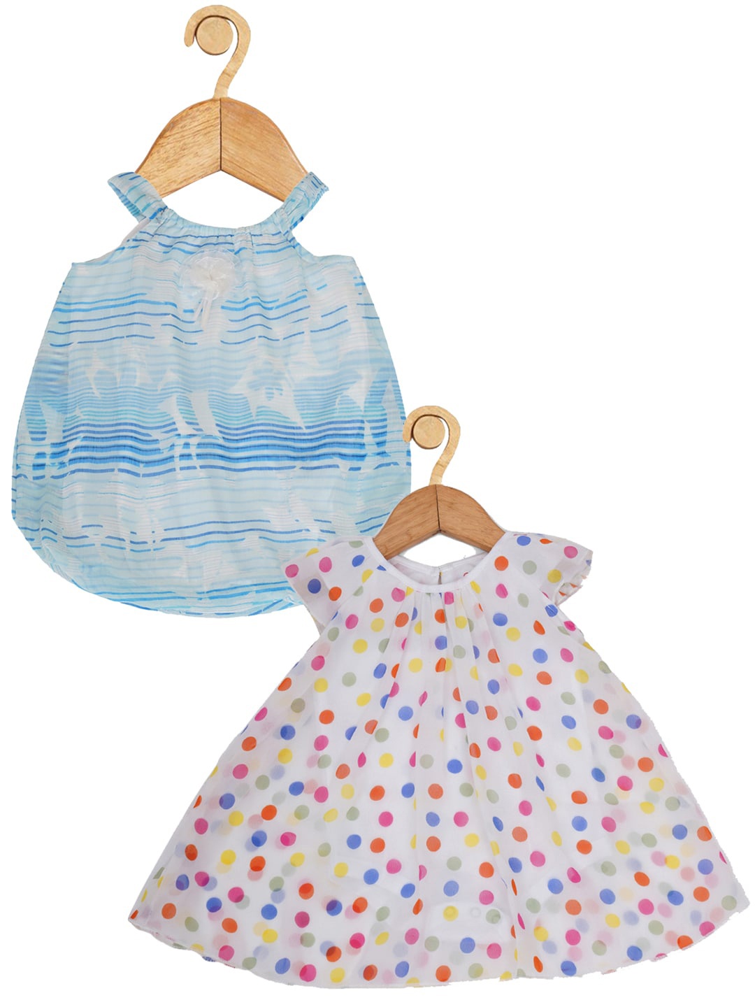 Creative Kids Infants Girls Pack Of 2 Abstract Printed Shoulder Straps Balloon Dresses, White
Creative Kids Infants Girls Pack Of 2 Abstract Printed Shoulder Straps Balloon Dresses, White