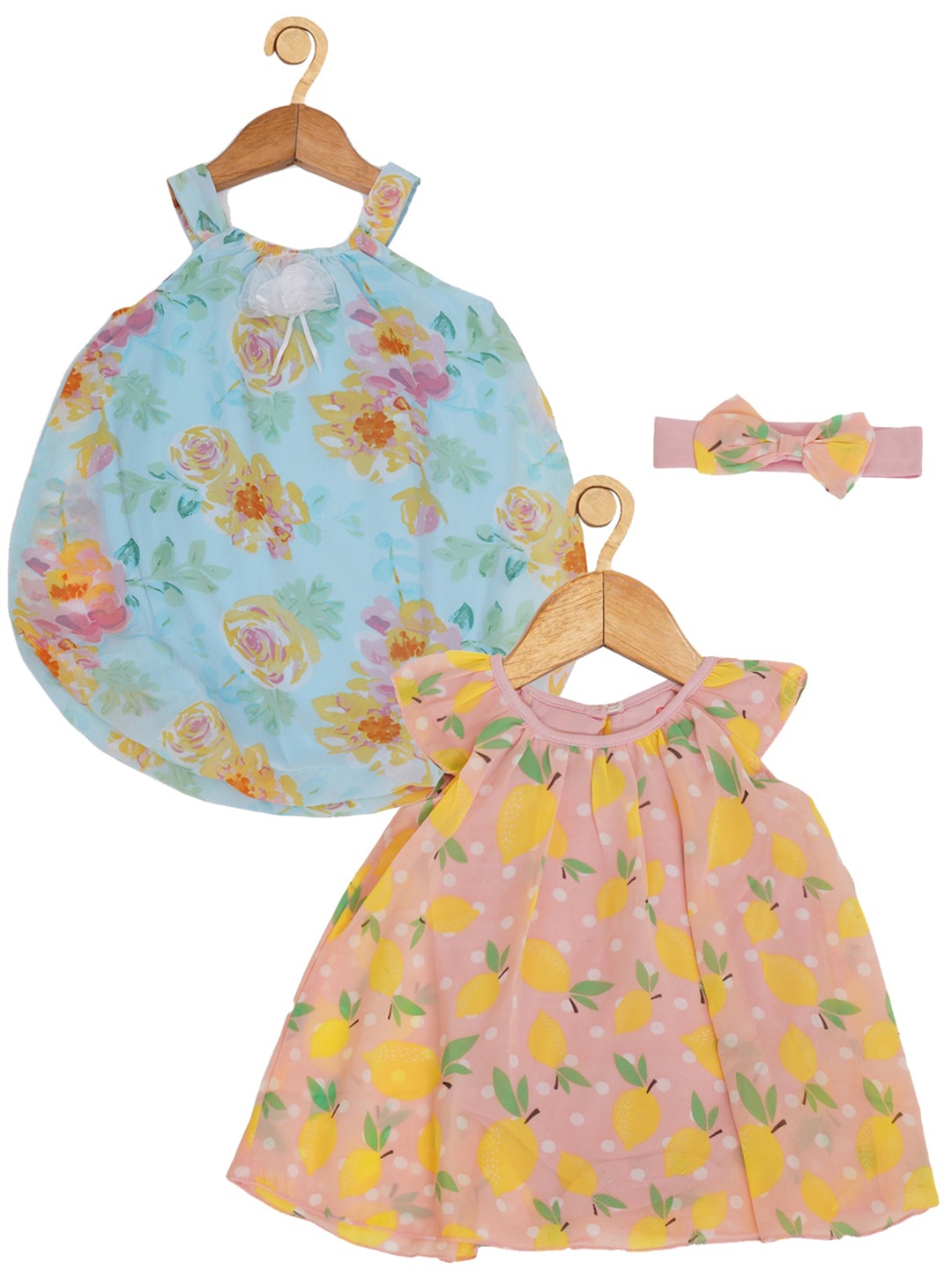 Creative Kids Infants Pack Of 2 Floral Printed A-Line Dress With Attached Bodysuit, Green
Creative Kids Infants Pack Of 2 Floral Printed A-Line Dress With Attached Bodysuit, Green