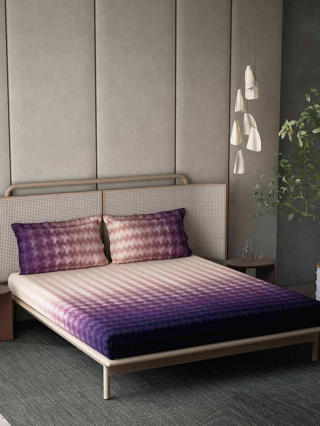 DDecor Live Beautiful Burgundy & Yellow Cotton 210 TC King Bedsheet with 2 Pillow Covers
DDecor Live Beautiful Burgundy & Yellow Cotton 210 TC King Bedsheet with 2 Pillow Covers