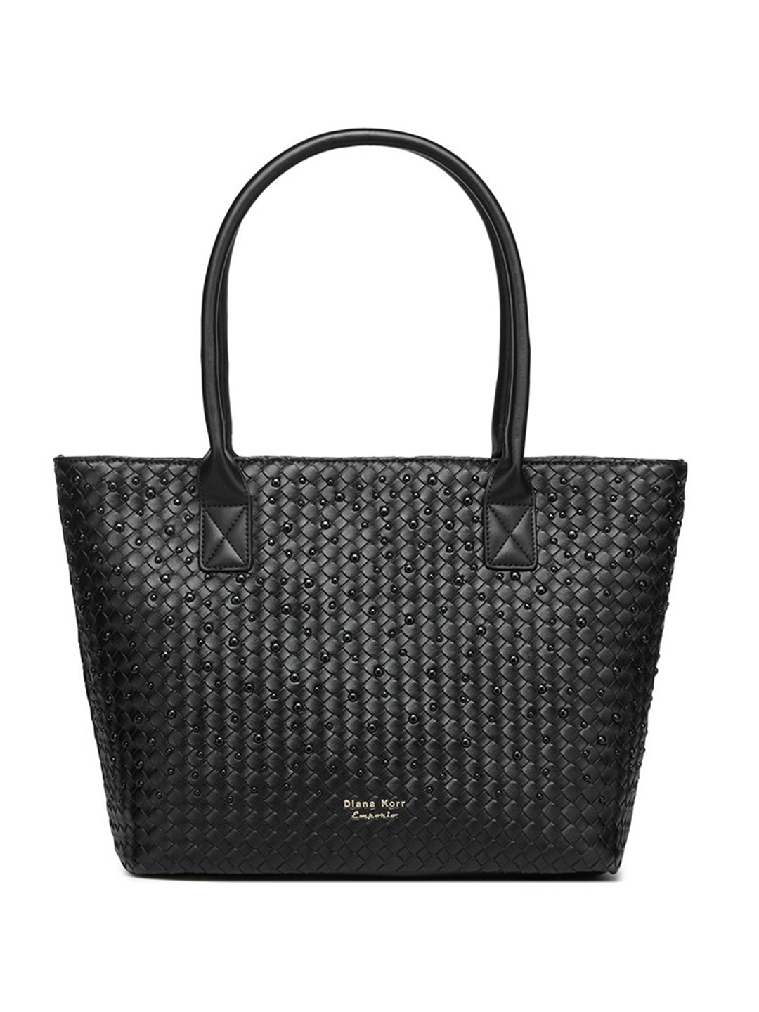Diana Korr Textured Structured Shoulder Bag, Black 
Diana Korr Textured Structured Shoulder Bag, Black