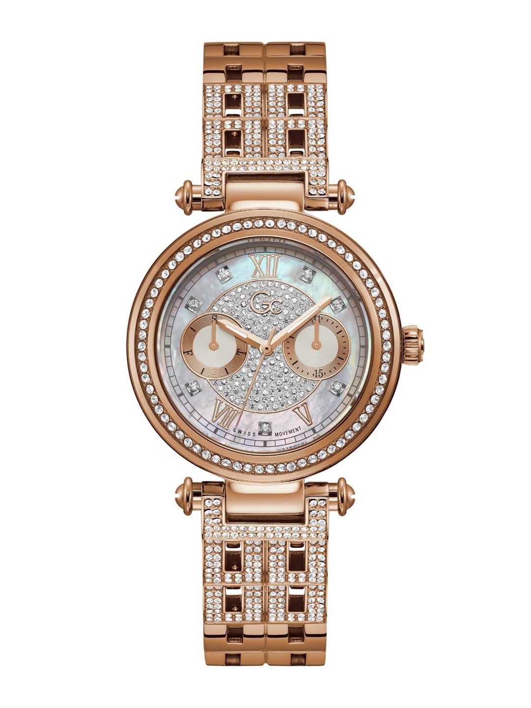 GC Women Embellished Dial Water Resistance Stainless Steel Analogue Watch Y78004L1MF, Silver
GC Women Embellished Dial Water Resistance Stainless Steel Analogue Watch Y78004L1MF, Silver