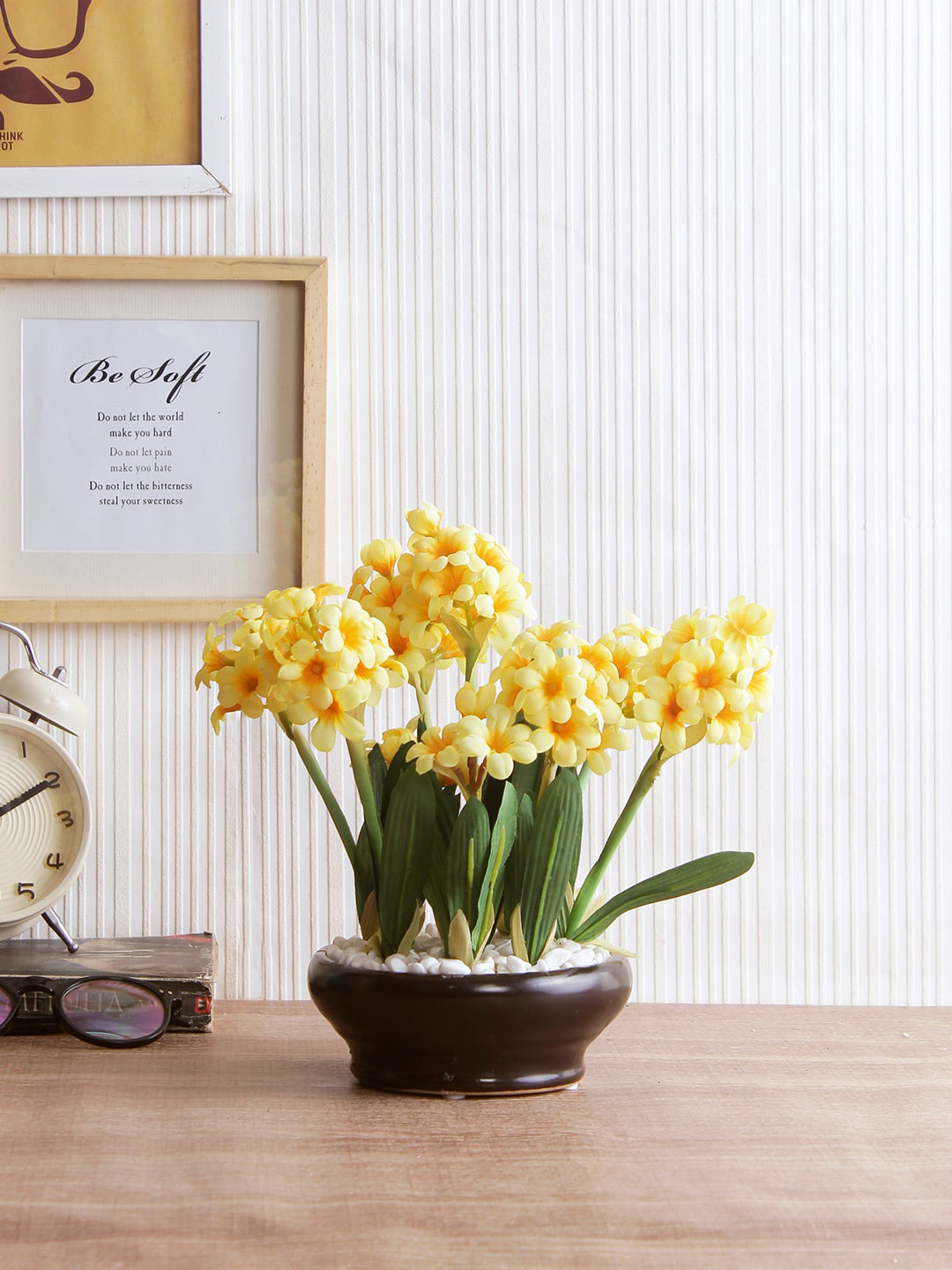 Fourwalls Yellow & Brown Artificial Hyacinth Plant With Pot
Fourwalls Yellow & Brown Artificial Hyacinth Plant With Pot