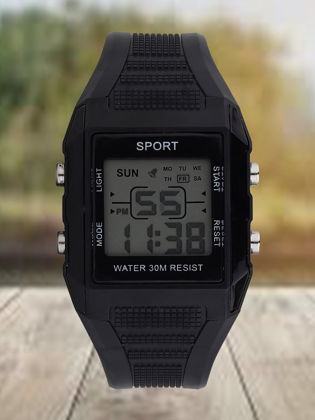 Fantasy World Kids Dial & Textured Digital Multi Function Sports Watch FW-Sport-NEW-002-BK, Black
Fantasy World Kids Dial & Textured Digital Multi Function Sports Watch FW-Sport-NEW-002-BK, Black