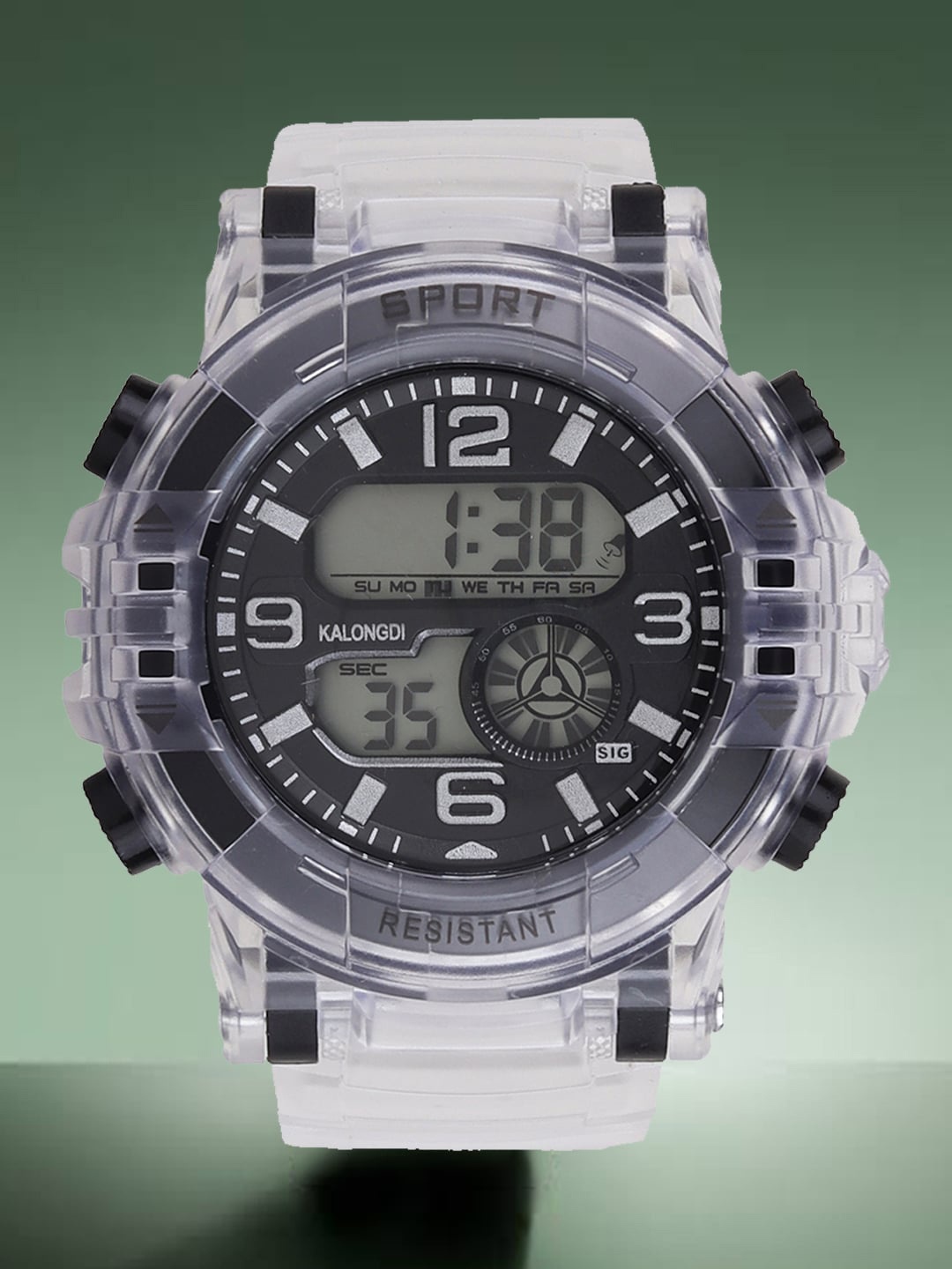 Fantasy World Kids Printed Dial & Digital Multi Function Sports Watch FW-Sport-NEW-017-GRY, Grey
Fantasy World Kids Printed Dial & Digital Multi Function Sports Watch FW-Sport-NEW-017-GRY, Grey