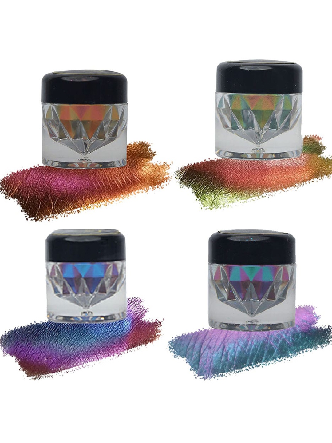Veoni BELLE Set Of 4 Color Changing Eyeshadow - Rust-Venus-Mercury & Fall - 2g Each, Multi
Veoni BELLE Set Of 4 Color Changing Eyeshadow - Rust-Venus-Mercury & Fall - 2g Each, Multi