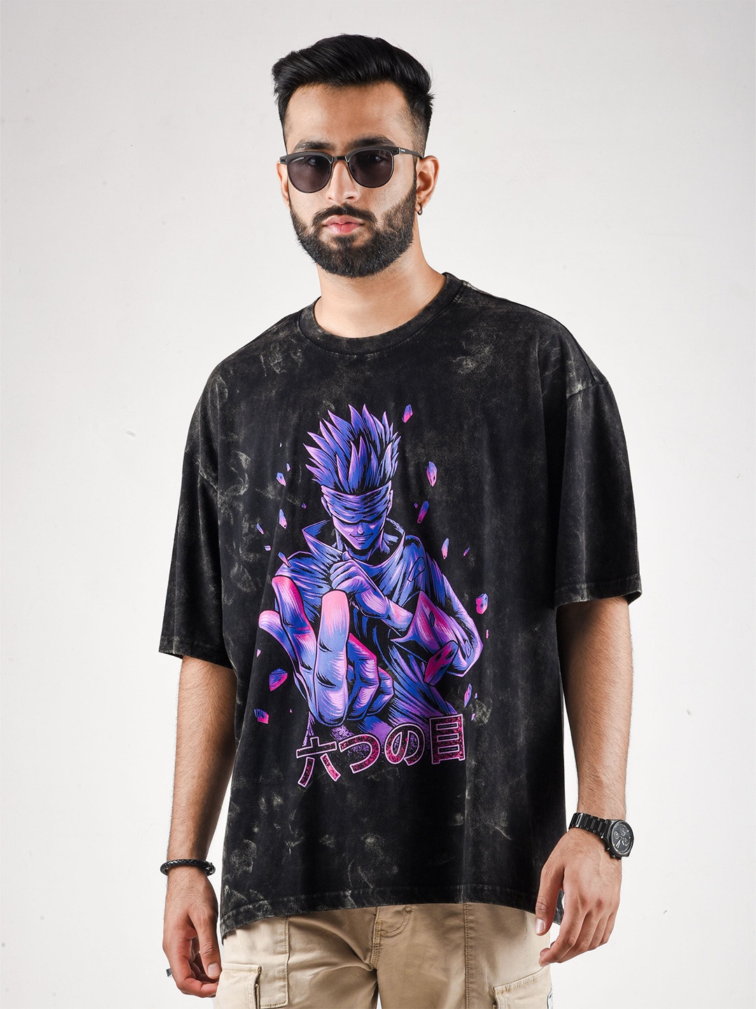COMICSENSE Jujutsu Kaisen Anime Oversized Premium Heavy Gauge Cotton Printed T-shirt, Grey
COMICSENSE Jujutsu Kaisen Anime Oversized Premium Heavy Gauge Cotton Printed T-shirt, Grey
