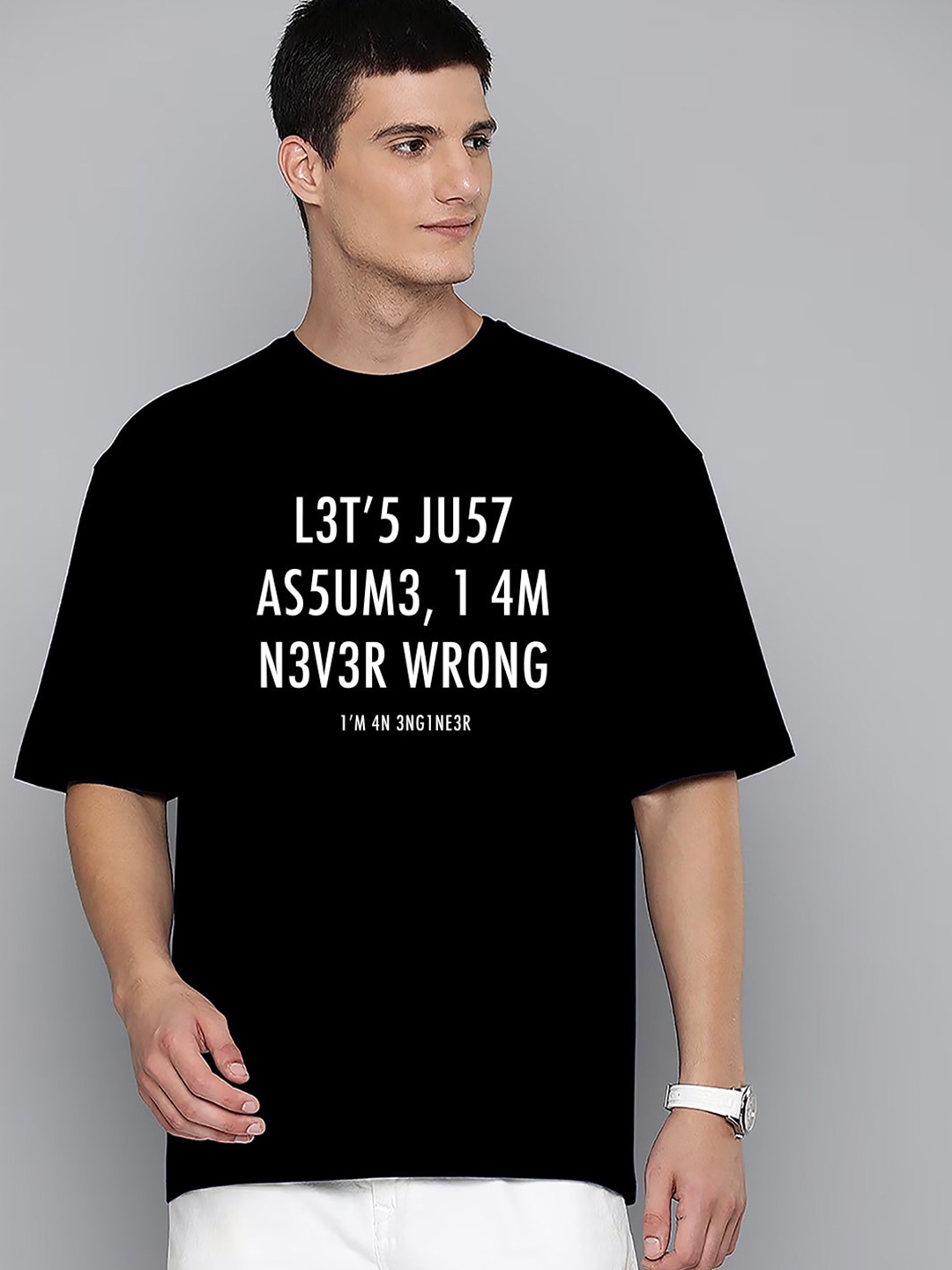 Harvard Black Typography Printed Round Neck Drop-Shoulder Sleeves Oversized Cotton T-Shirt
Harvard Black Typography Printed Round Neck Drop-Shoulder Sleeves Oversized Cotton T-Shirt