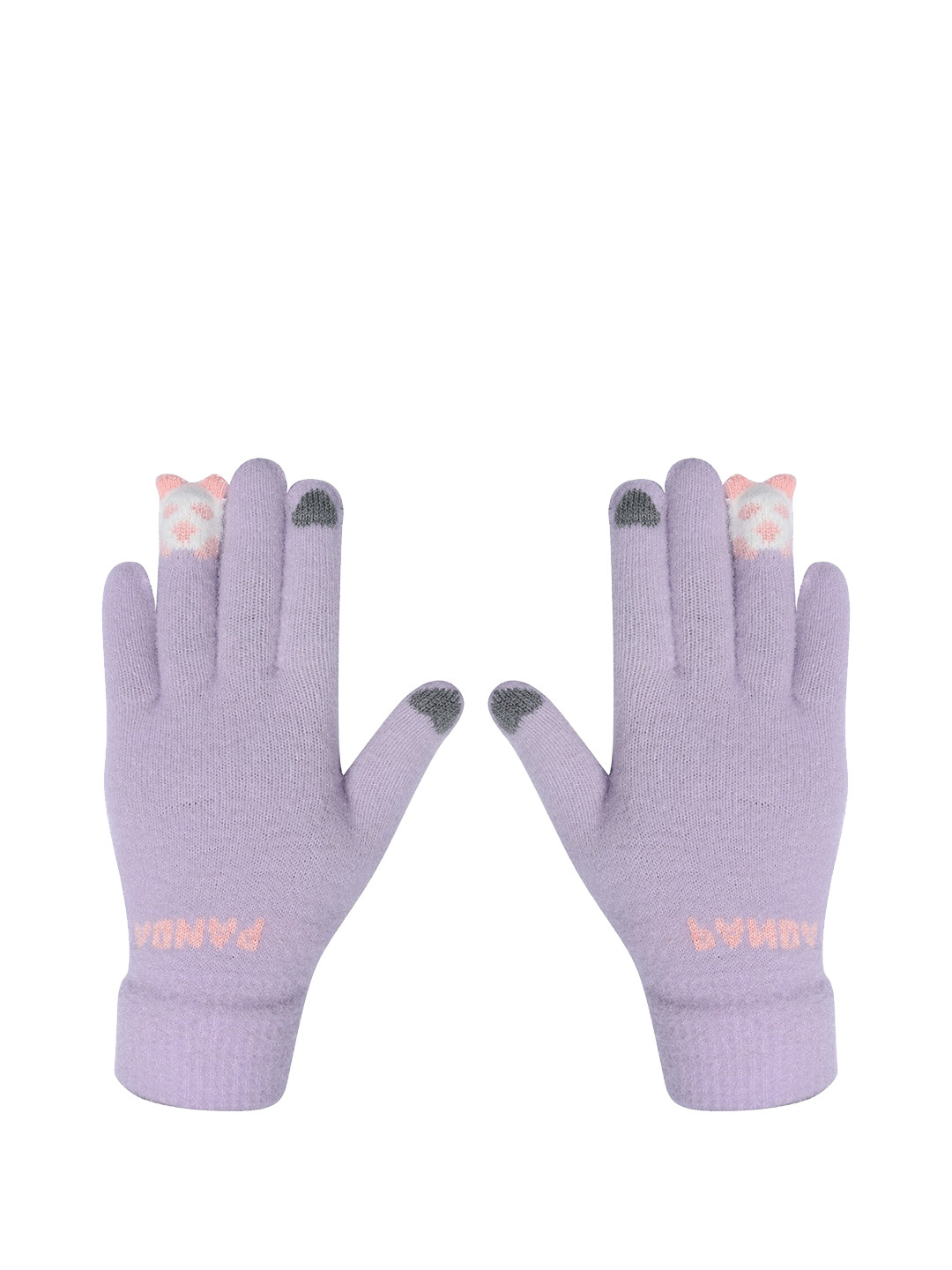 LOOM LEGACY Women Knitted Design Winter Acrylic Woollen Hand Gloves, Purple 
LOOM LEGACY Women Knitted Design Winter Acrylic Woollen Hand Gloves, Purple