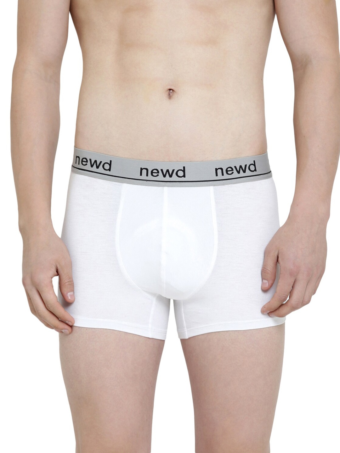 NEWD Short Mid-Rise Trunk NTS1-WHITE