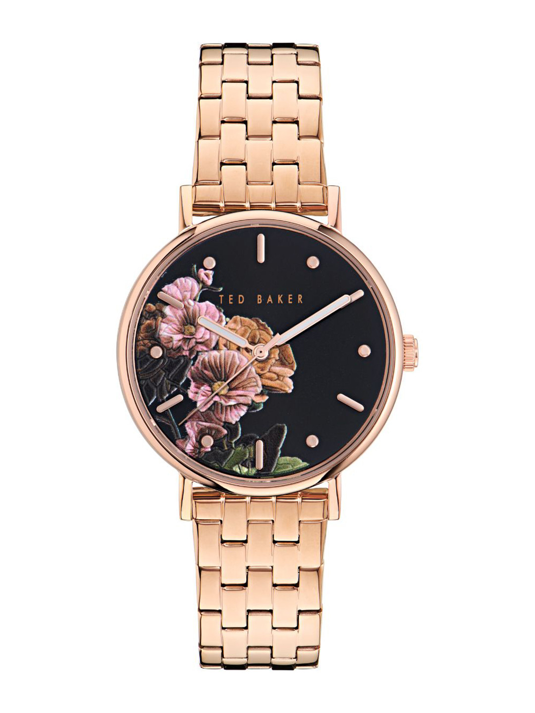 Ted Baker Women Brass Printed Dial & Bracelet Style Straps Analogue Watch BKPPHF306, Black
Ted Baker Women Brass Printed Dial & Bracelet Style Straps Analogue Watch BKPPHF306, Black
