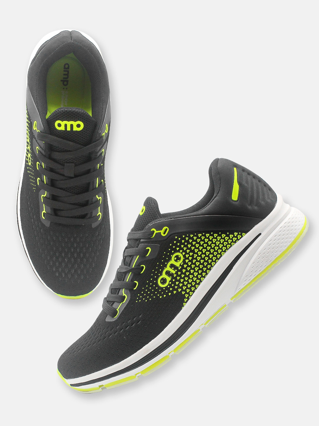 AMP Men Training or Gym Shoes, Black
AMP Men Training or Gym Shoes, Black