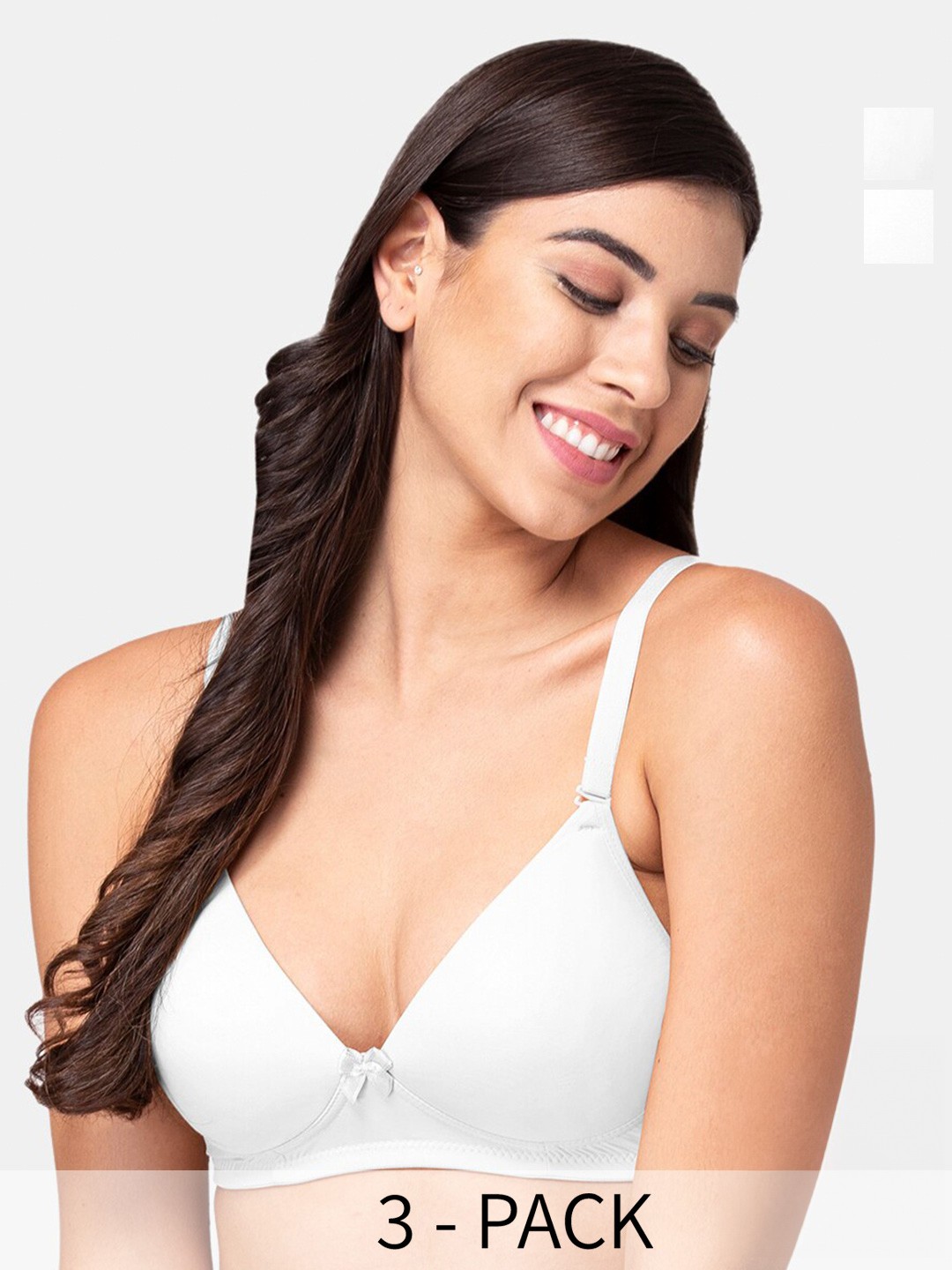 Tweens Non-Wired Full Coverage Lightly Padded Everyday Bra With All Day Comfort, White
Tweens Non-Wired Full Coverage Lightly Padded Everyday Bra With All Day Comfort, White