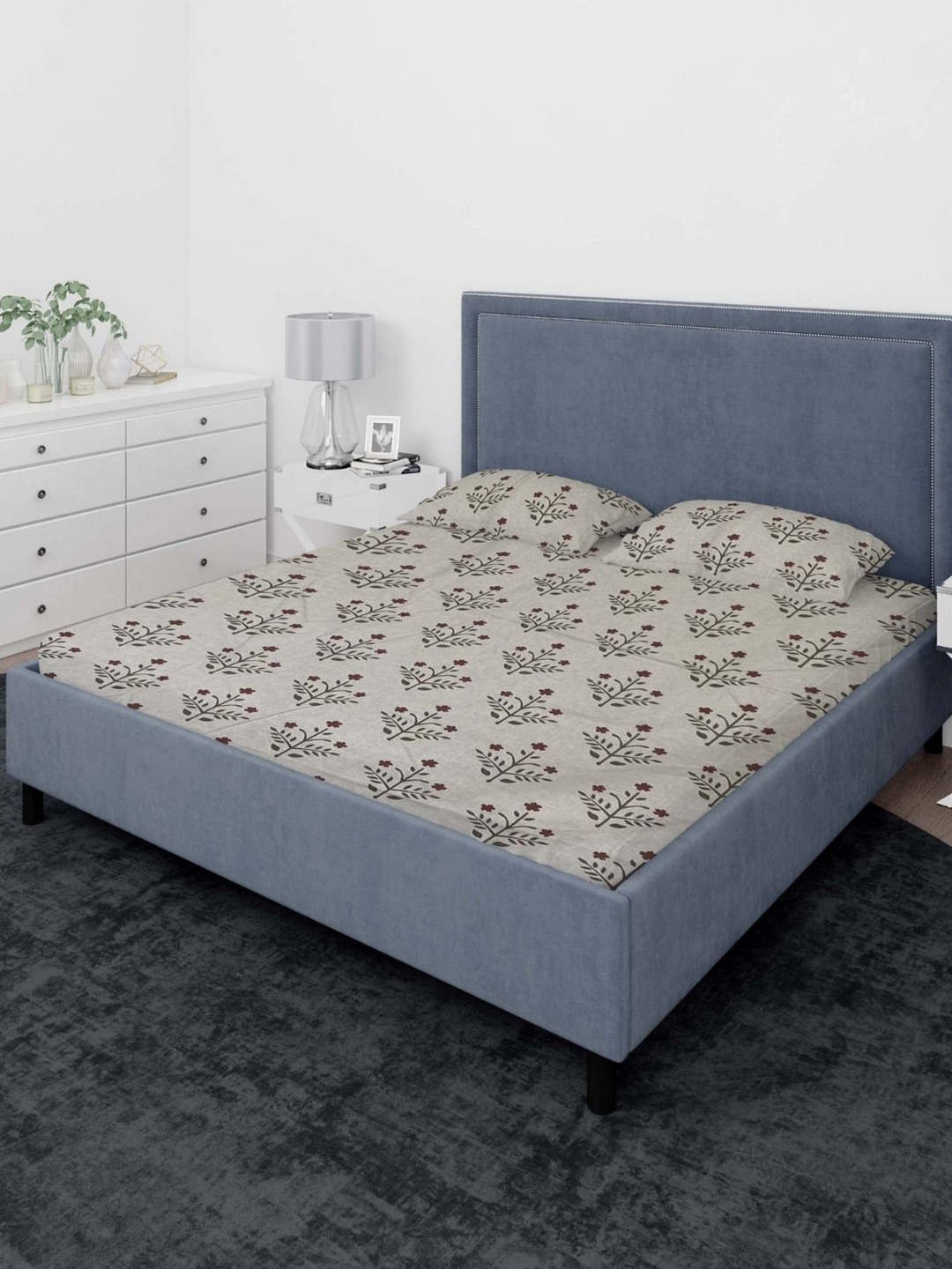 Sleeping Owls- because your sleep matters Brown 140 TC Queen Bedsheet & Pillow Covers
Sleeping Owls- because your sleep matters Brown 140 TC Queen Bedsheet & Pillow Covers